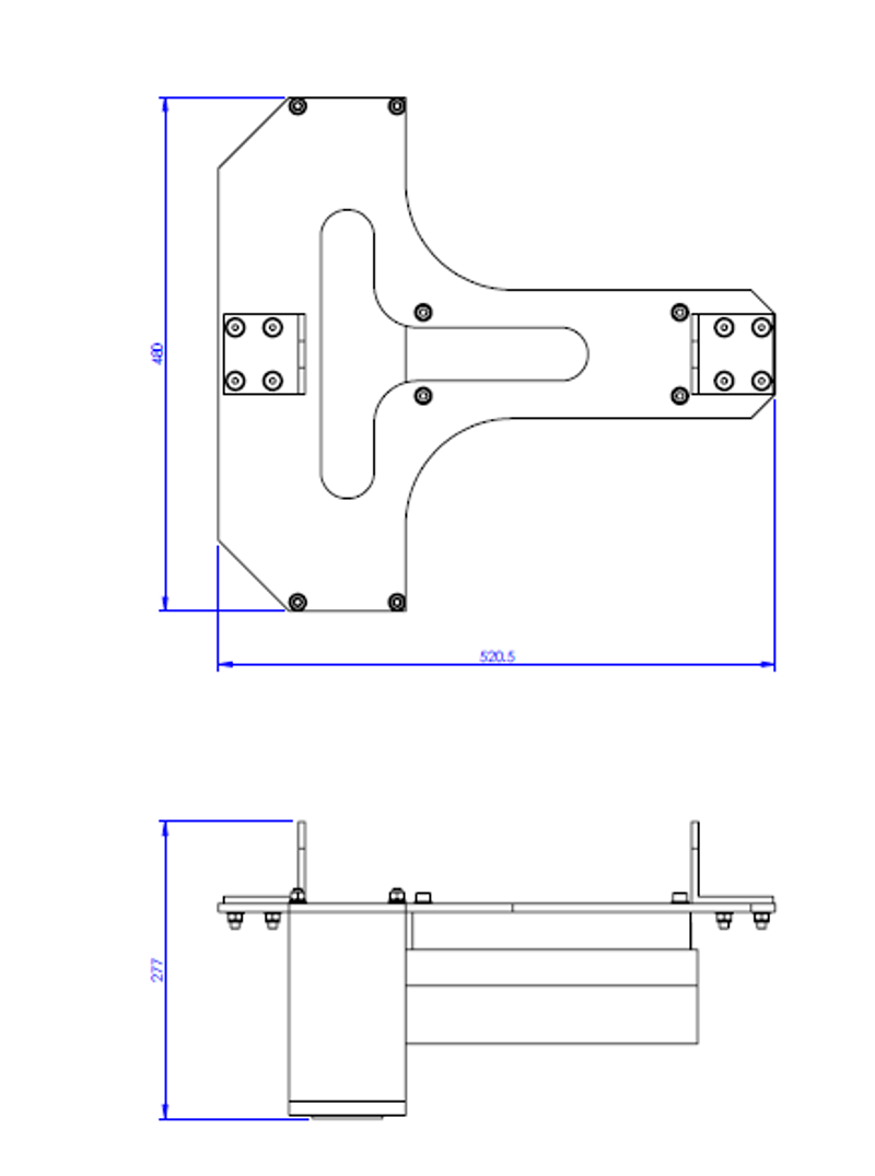 R2 Sonic 2024 Mounting Bracket