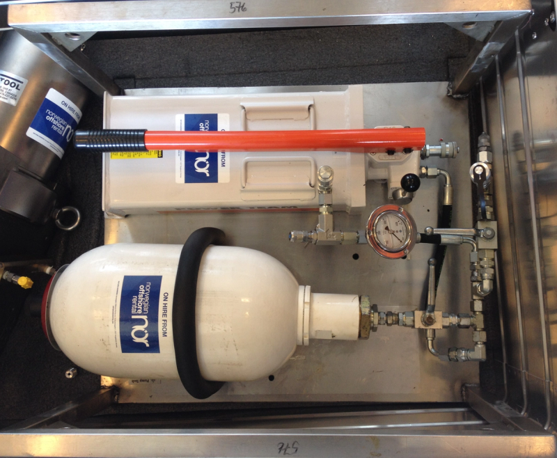 Accumulator System for Emergency Release Cutter