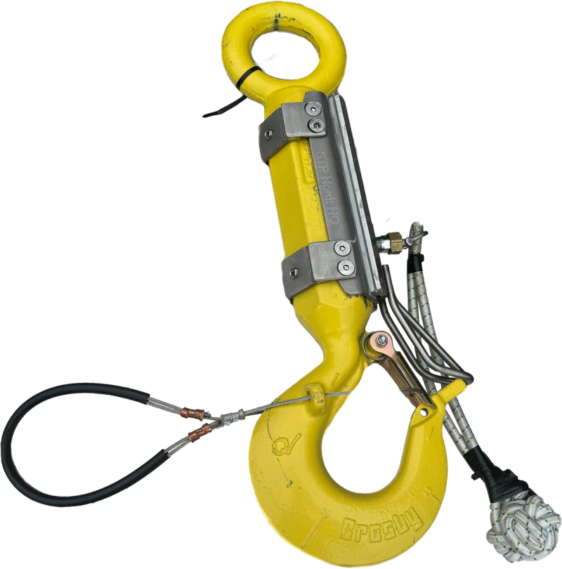 ROV Shank Hook with double safety