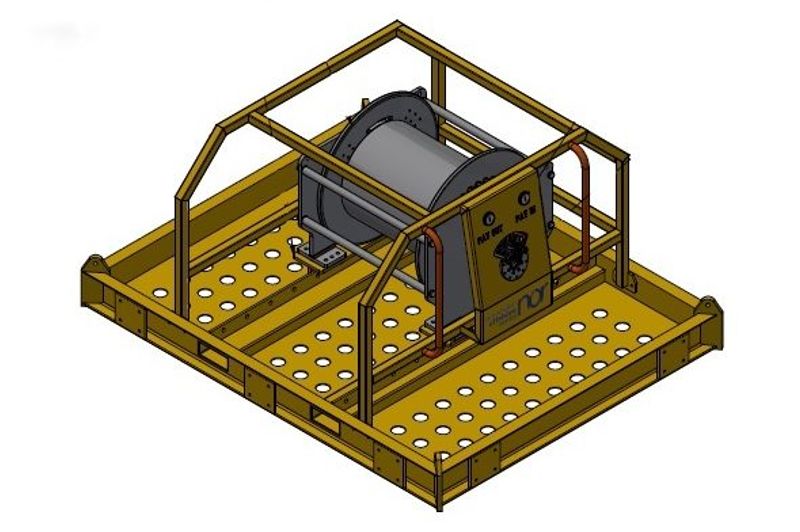 NOR Subsea Winch 10Te with Lifting Frame
