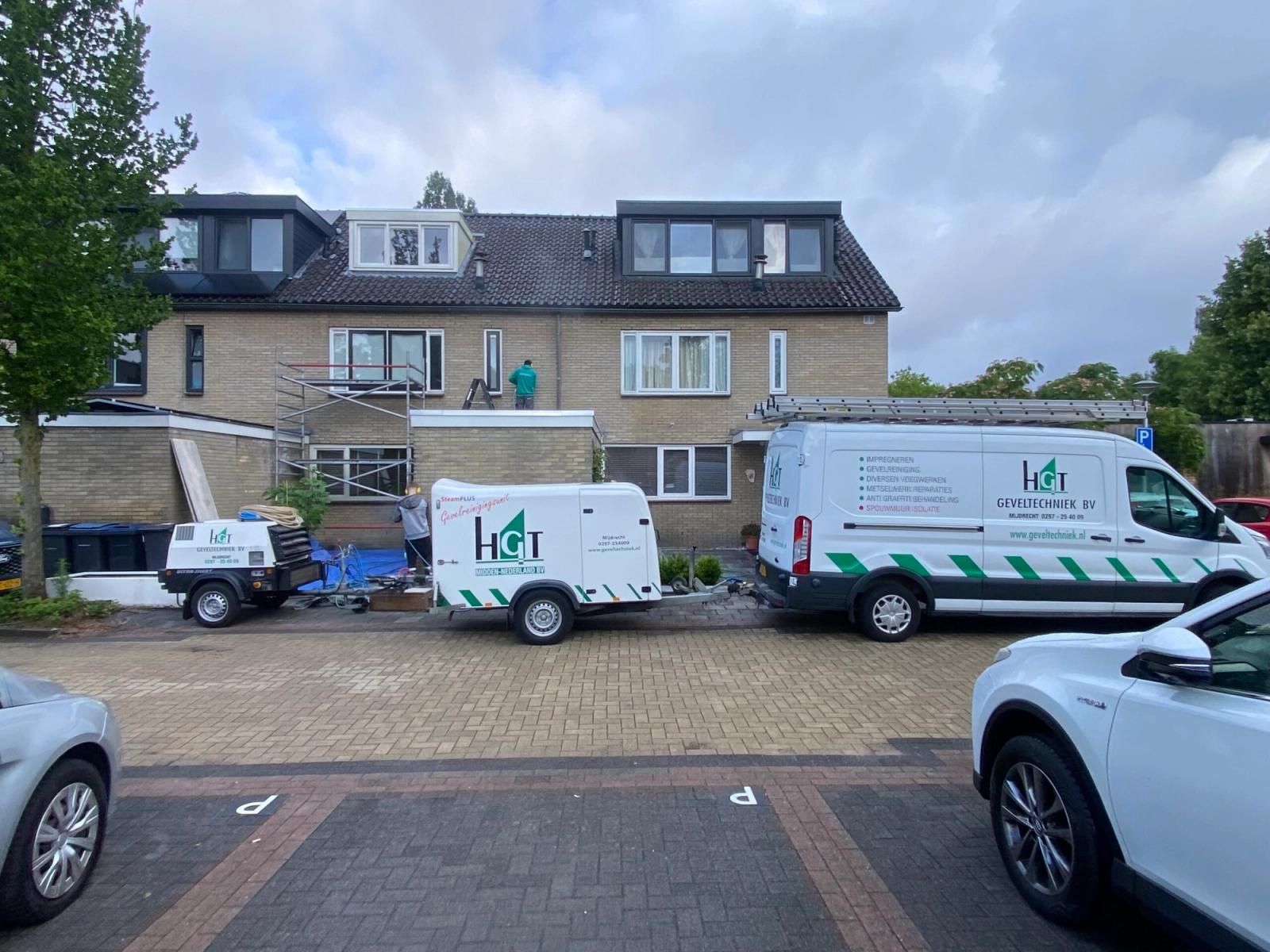 Reinigen van gevels in Amstelveen