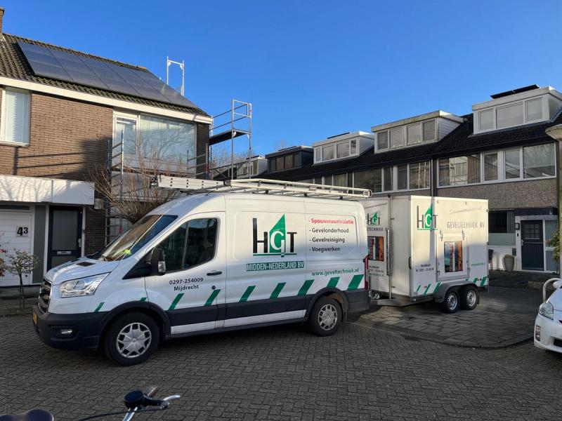 Lood naar binnenblad aanbrengen en gevelonderhoud Alphen aan den Rijn