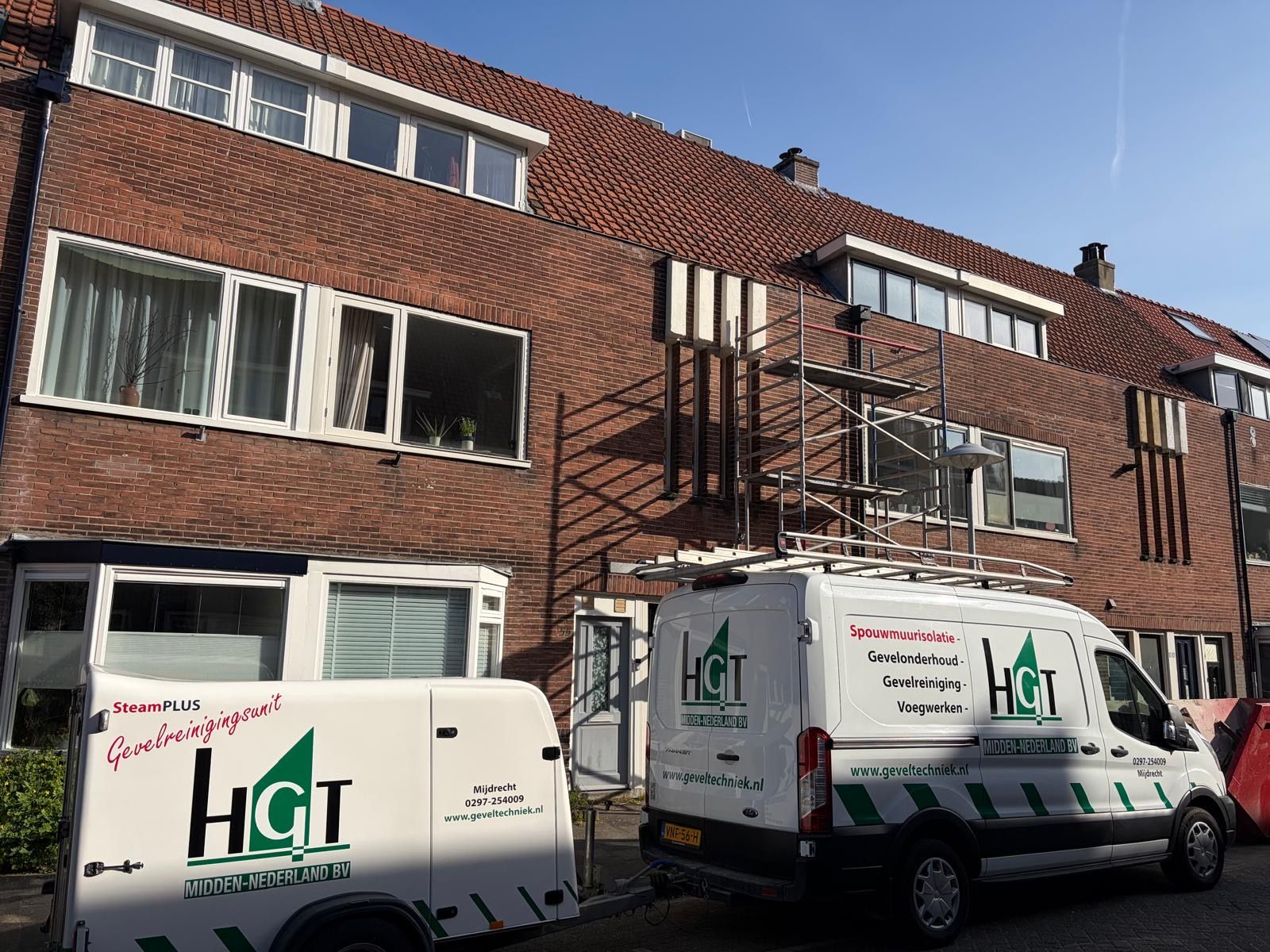 Wapening en voegreparatie woning Utrecht