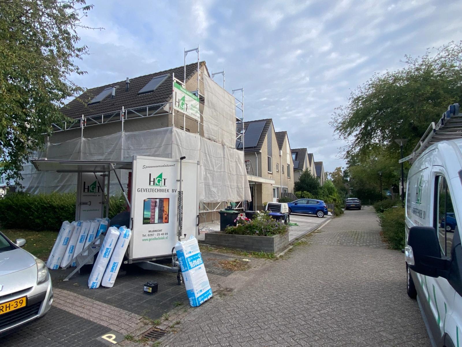 Spouwmuur isolatie en gevelonderhoud De ronde Venen
