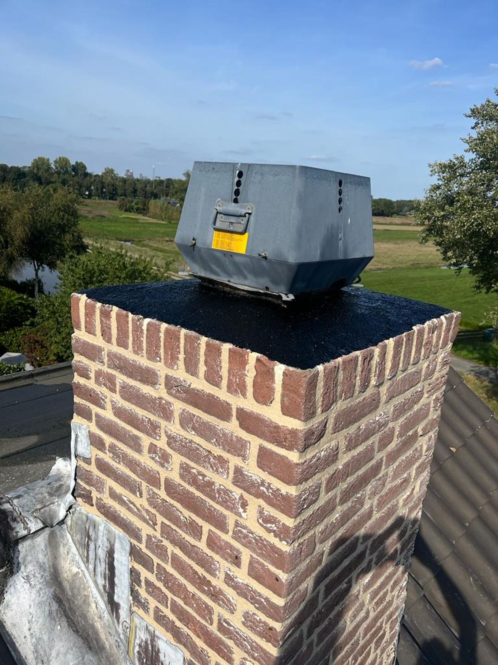 Schoorsteen renovatie Ouderkerk aan de Amstel