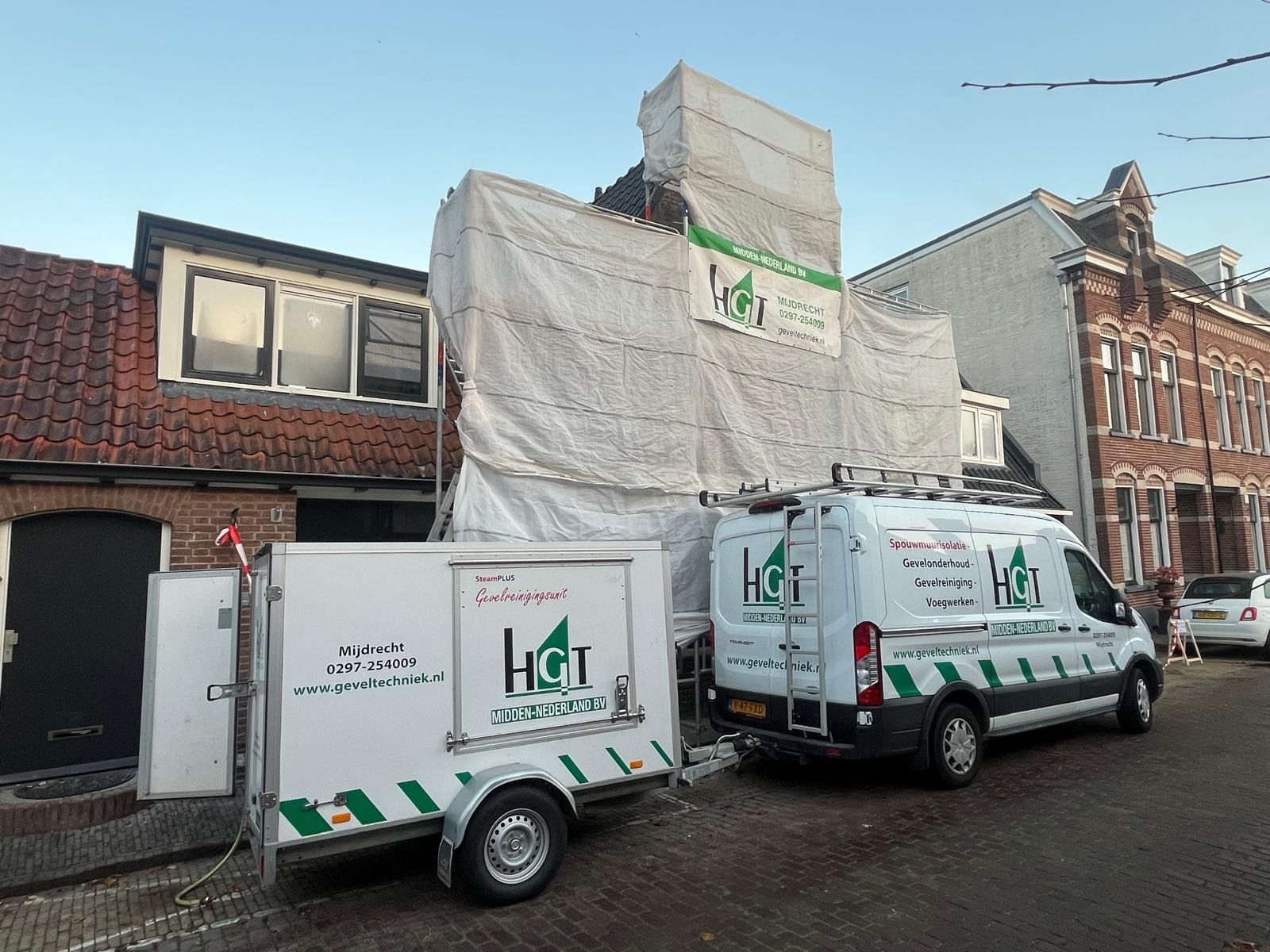 Gevels renovatie Naarden