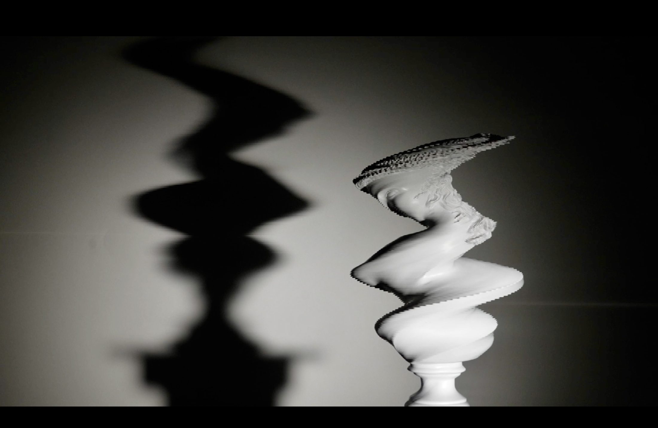 The Time of the Father: Apollo, 2026, slit-scan film