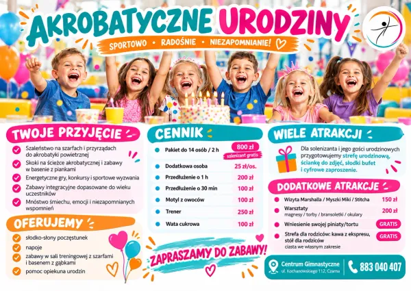 plakat urodzin