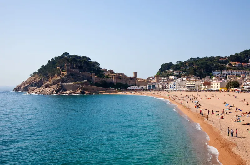 Plaża w Tossa de Mar