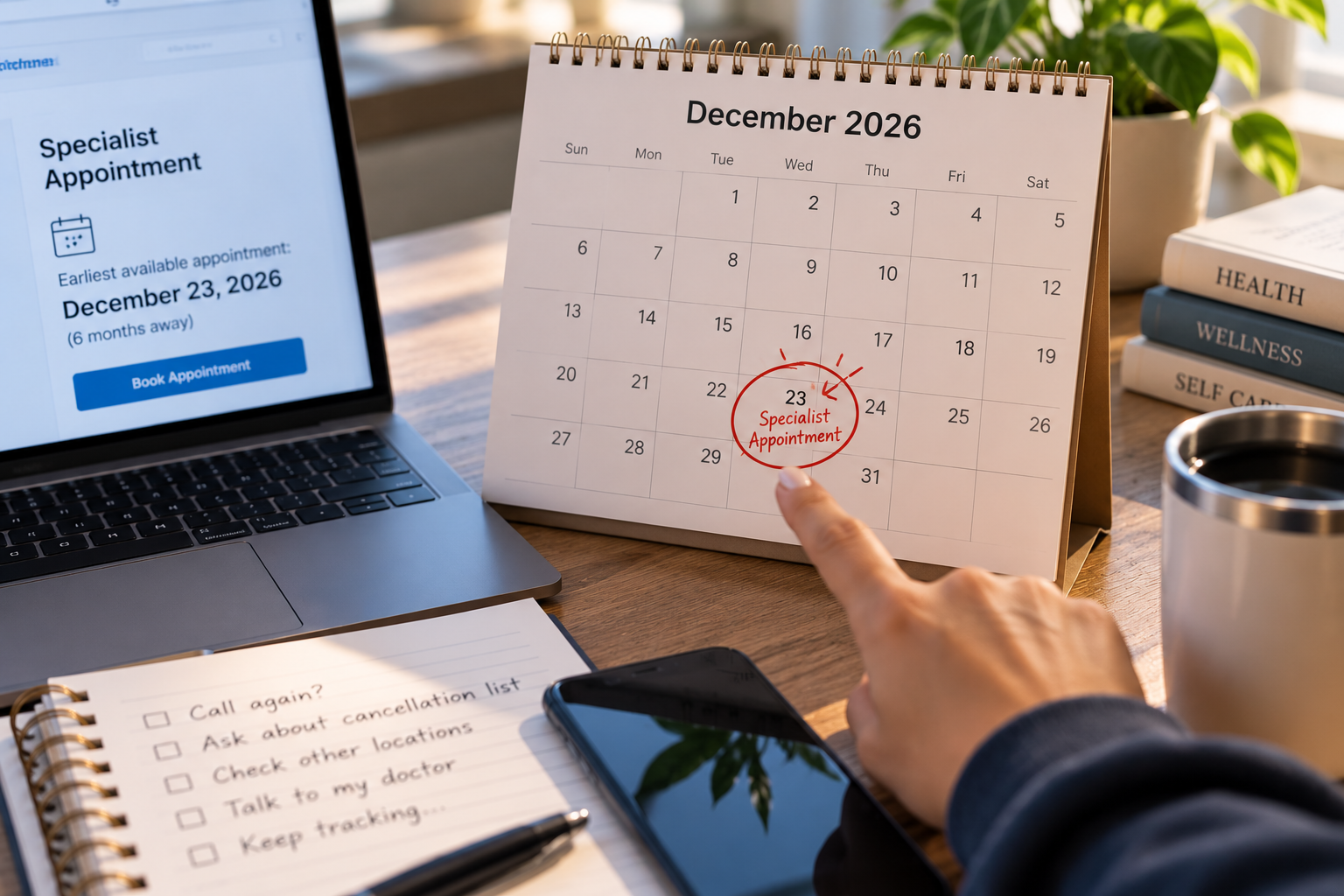 Need to See a Specialist This Week? What to Do When Appointments Are Months Away