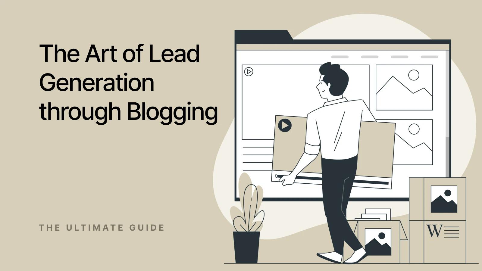 The Ultimate Guide To Generating Leads From Blogs - Boost Your Conversions