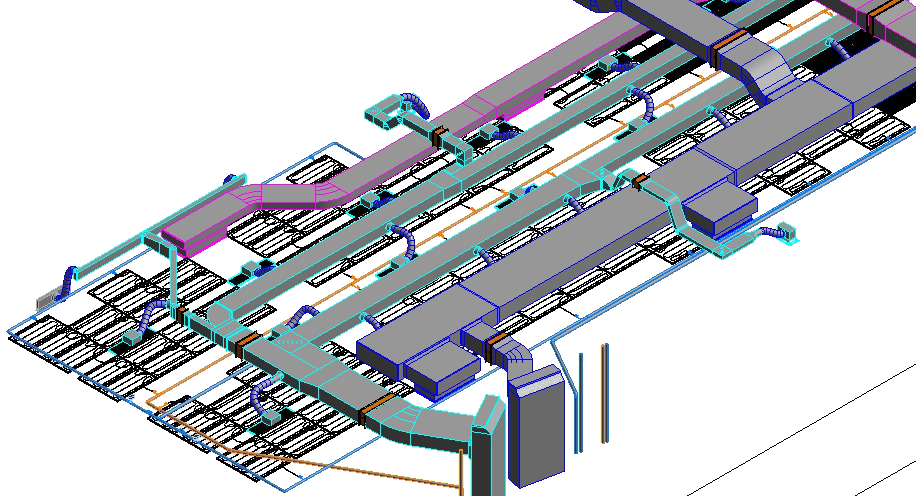 Projeto em 3D em plataforma BIM