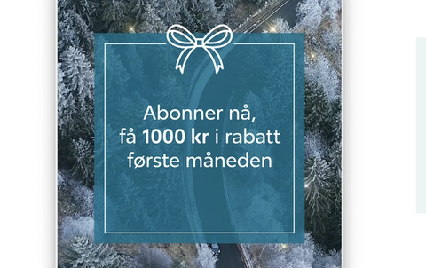 Kinto FLEX juletilbud