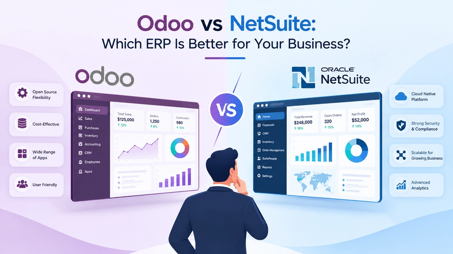 Odoo vs NetSuite: Which ERP Is Better for Your Business?