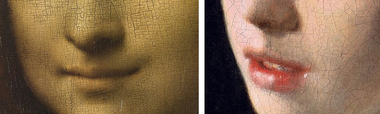girl with a pearl earring lips