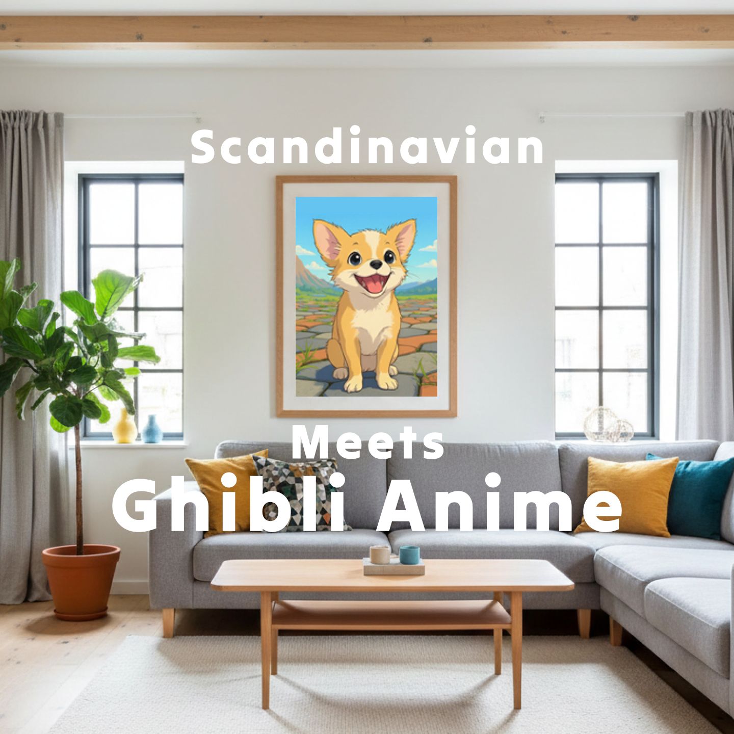 Ghibli Anime Pet Portraits