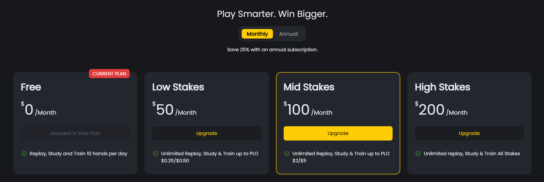 FlopHero subscription models