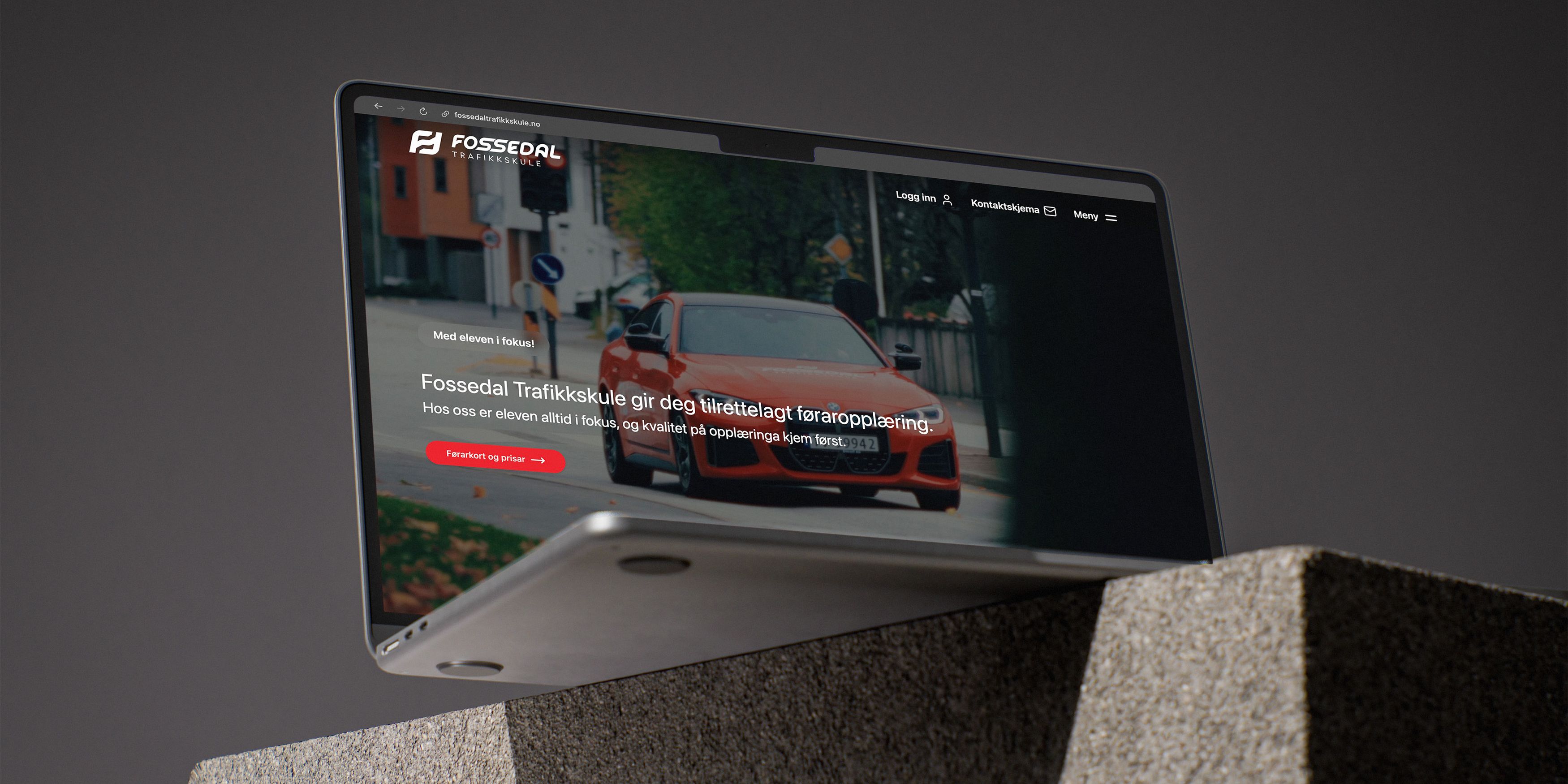 fossedal trafikkskule nettside