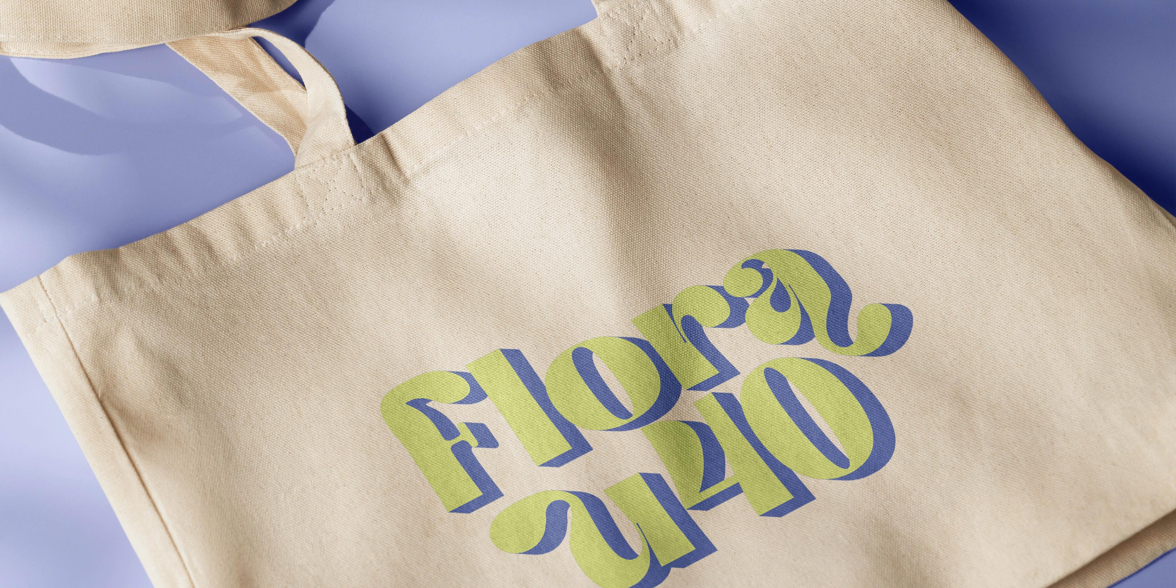 totebag Flora u40