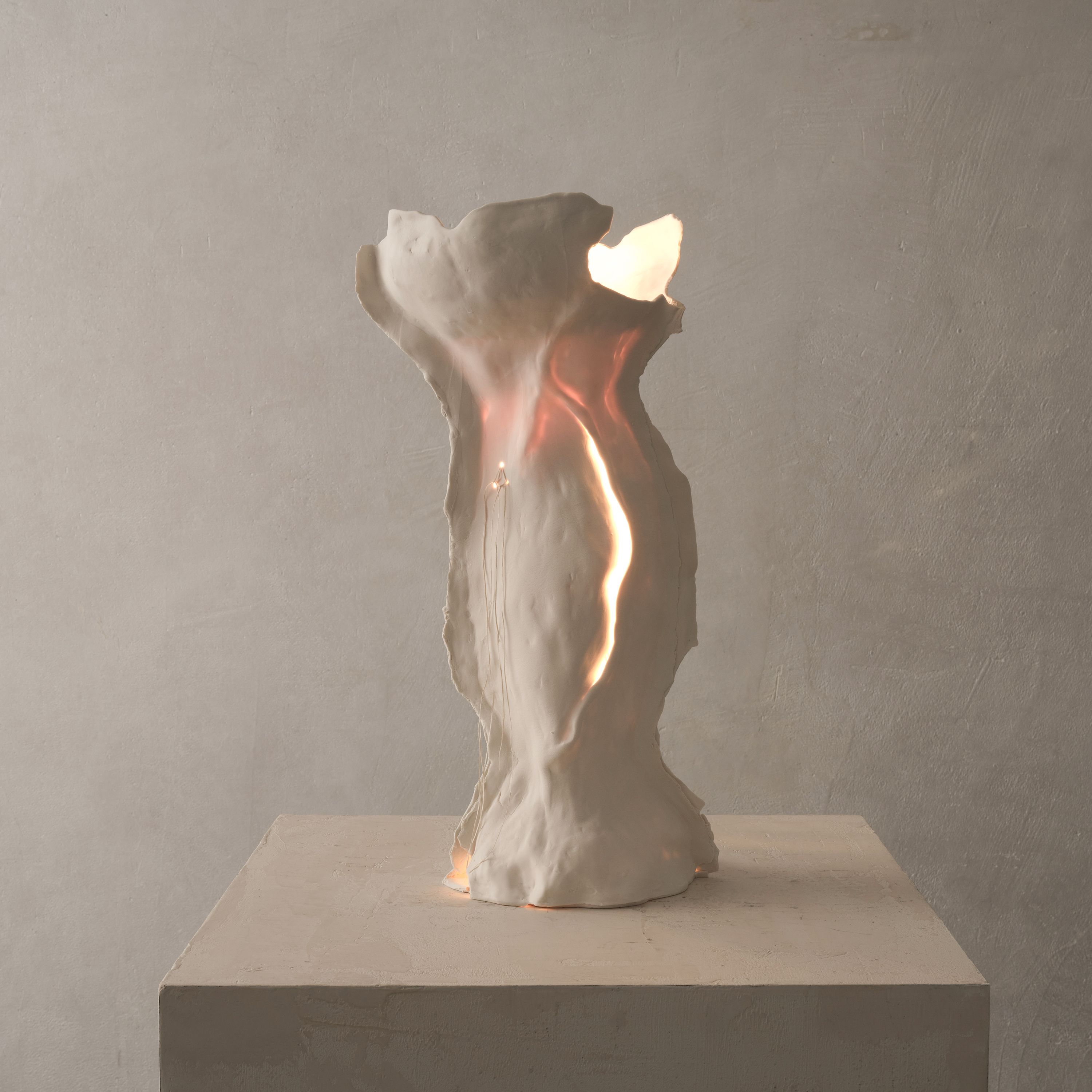 Iris Nesher Ateliers Courbet Porcelain Ceramic Lamp