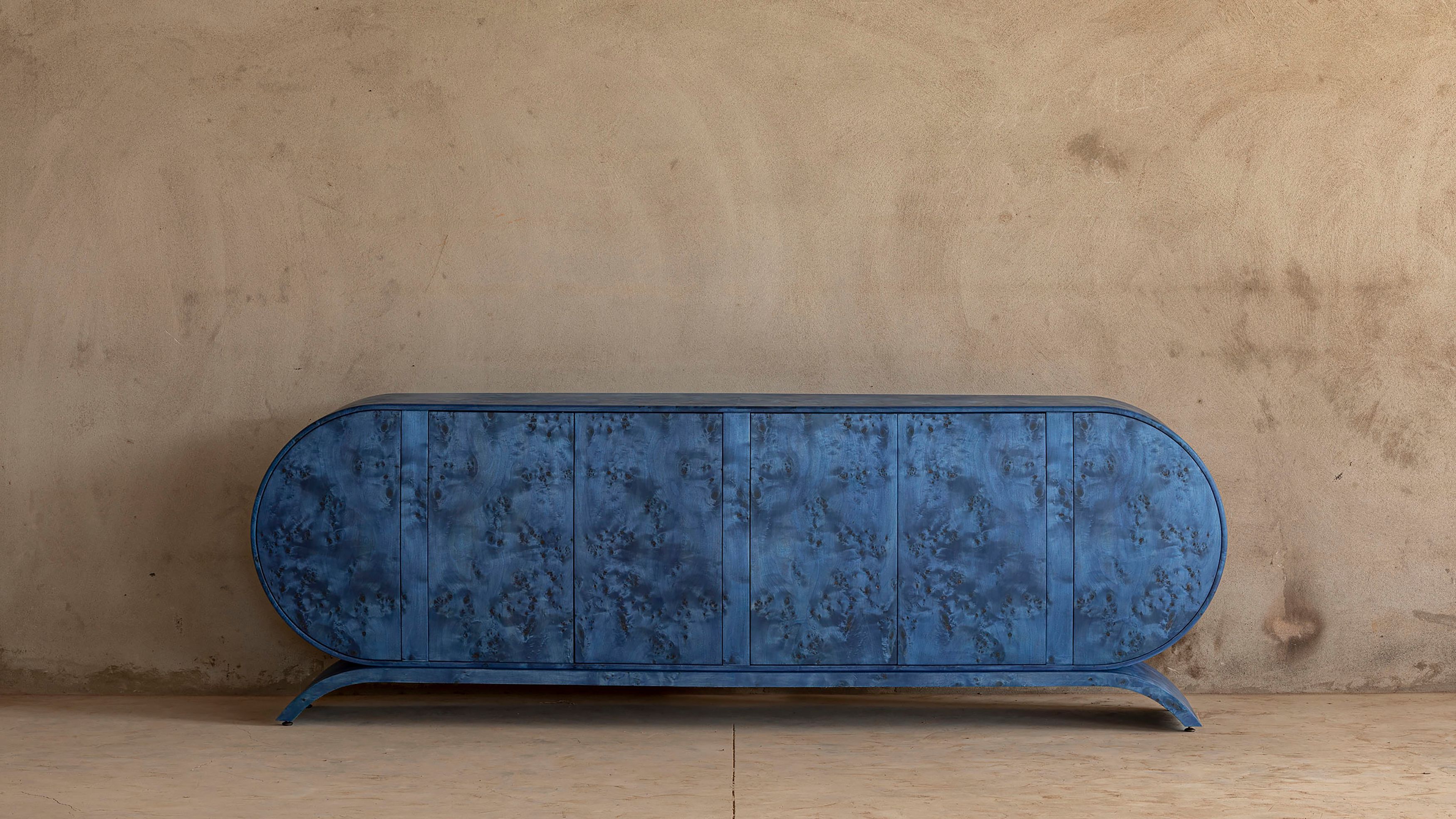 Ateliers Courbet Hamza Kadiri Blue Credenza 040919