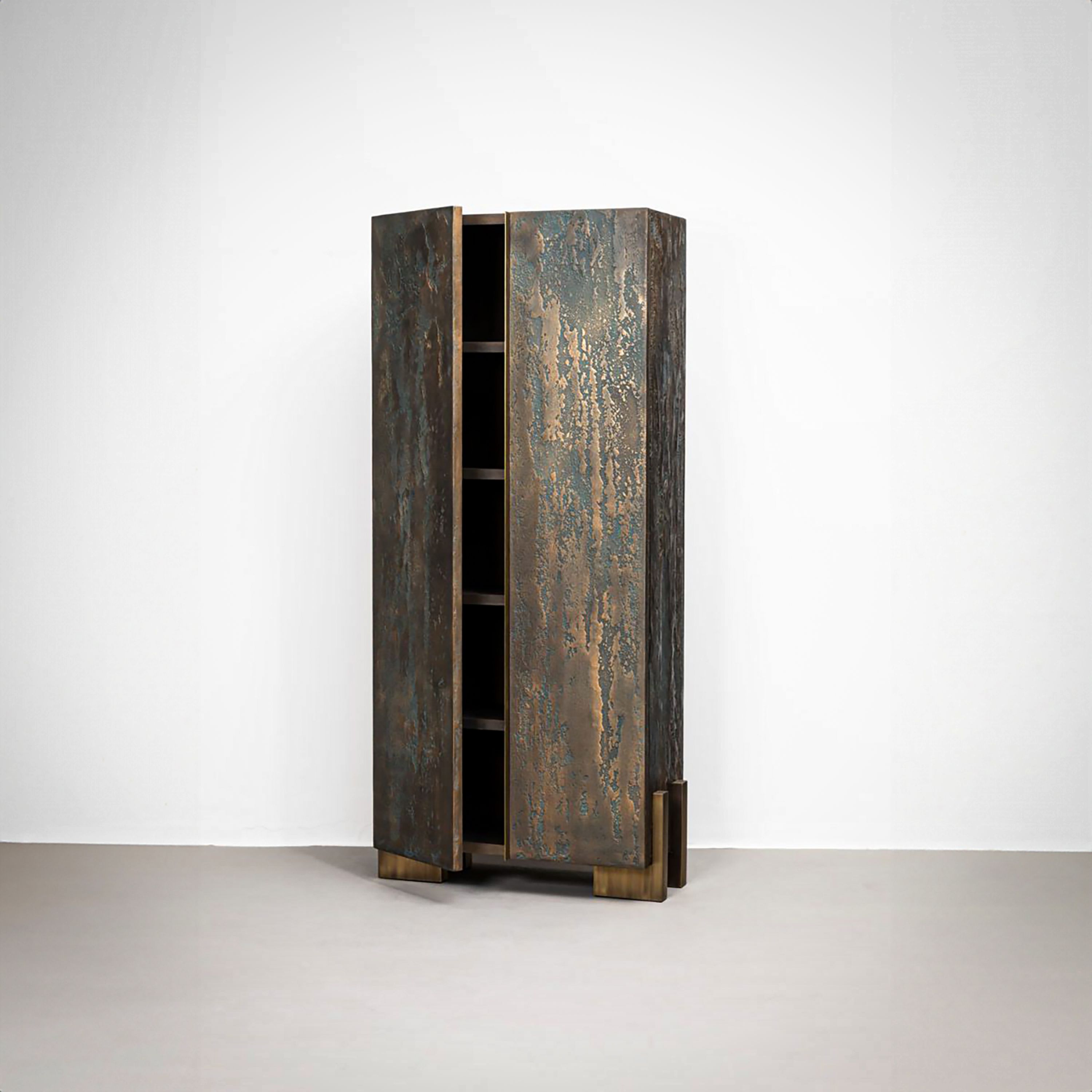 Pierre Bonnefille Ateliers Courbet Armoire Bloc Vert De Gris