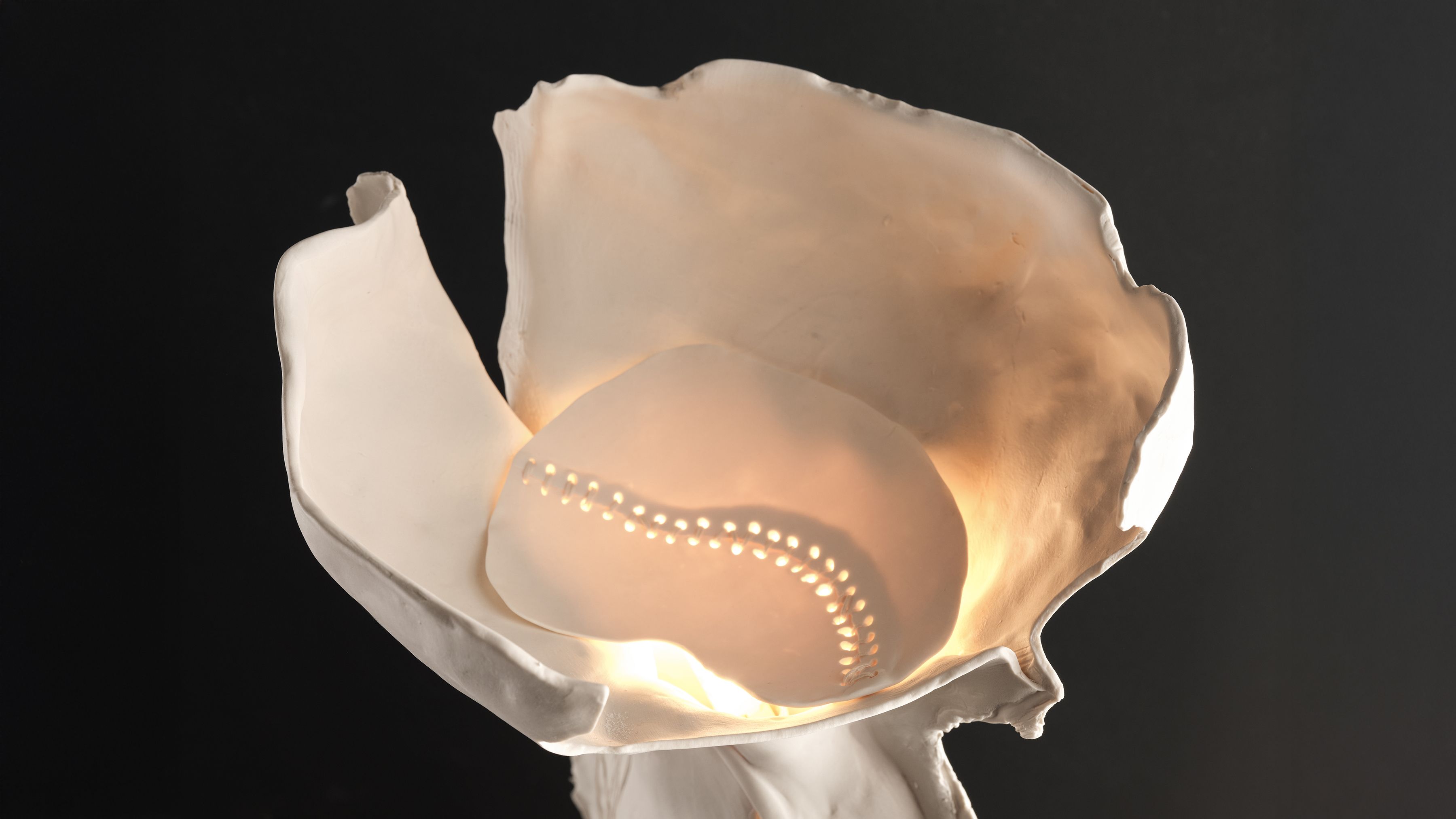 Iris Nesher Ateliers Courbet Porcelain Ceramic Lamp