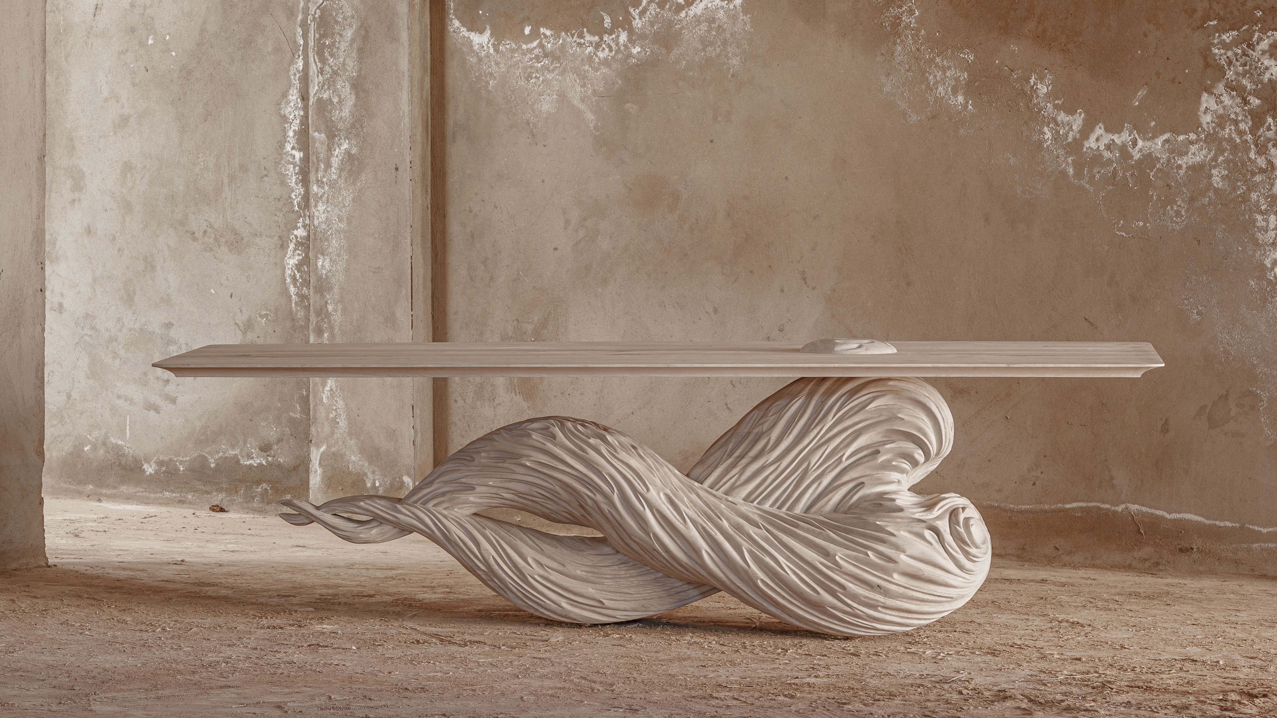 Hamza Kadiri Eros Table Moroccan Master Wood Crafter