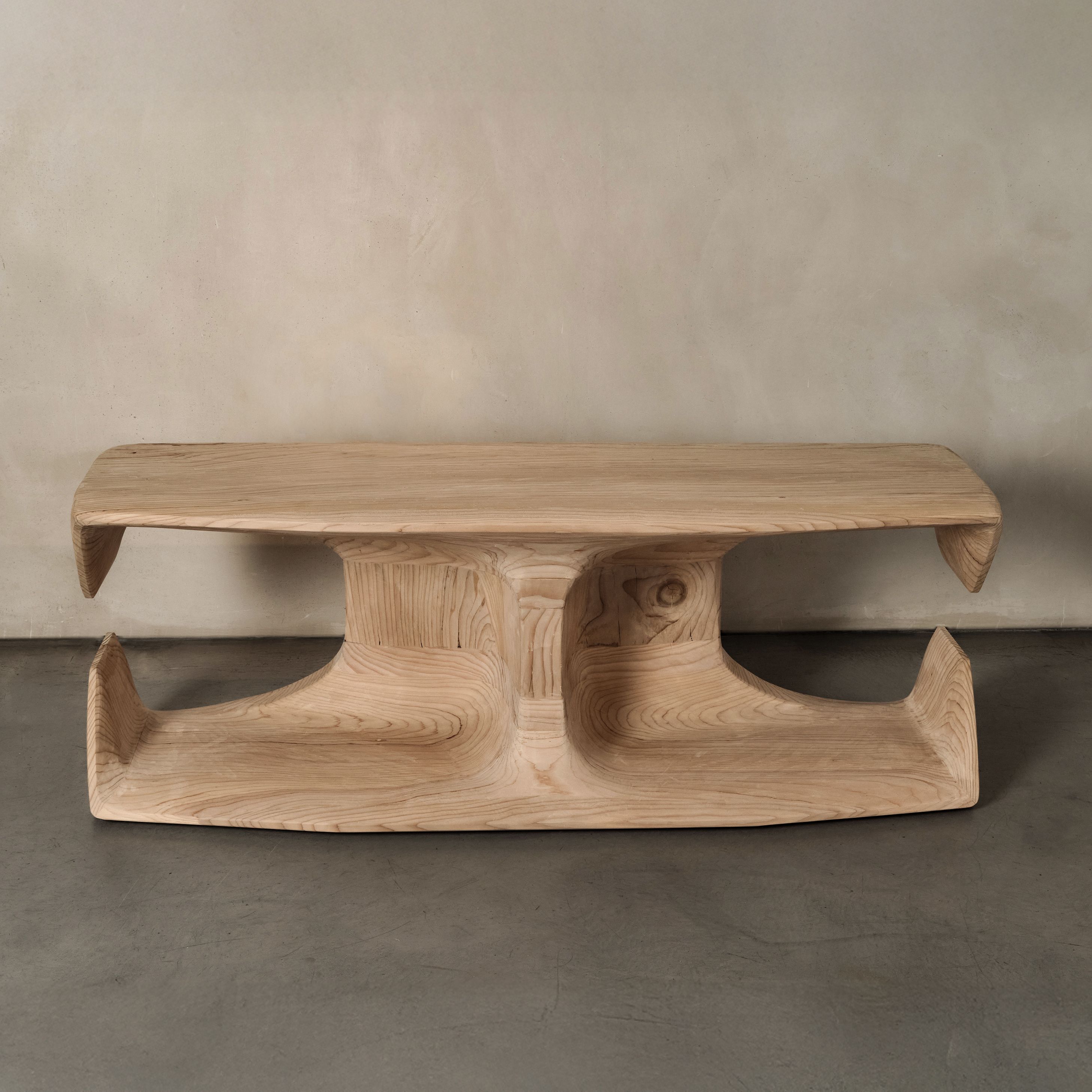 Pierre Yves Guenec Ateliers Courbet Anatomies Module Hand Carved Cedar