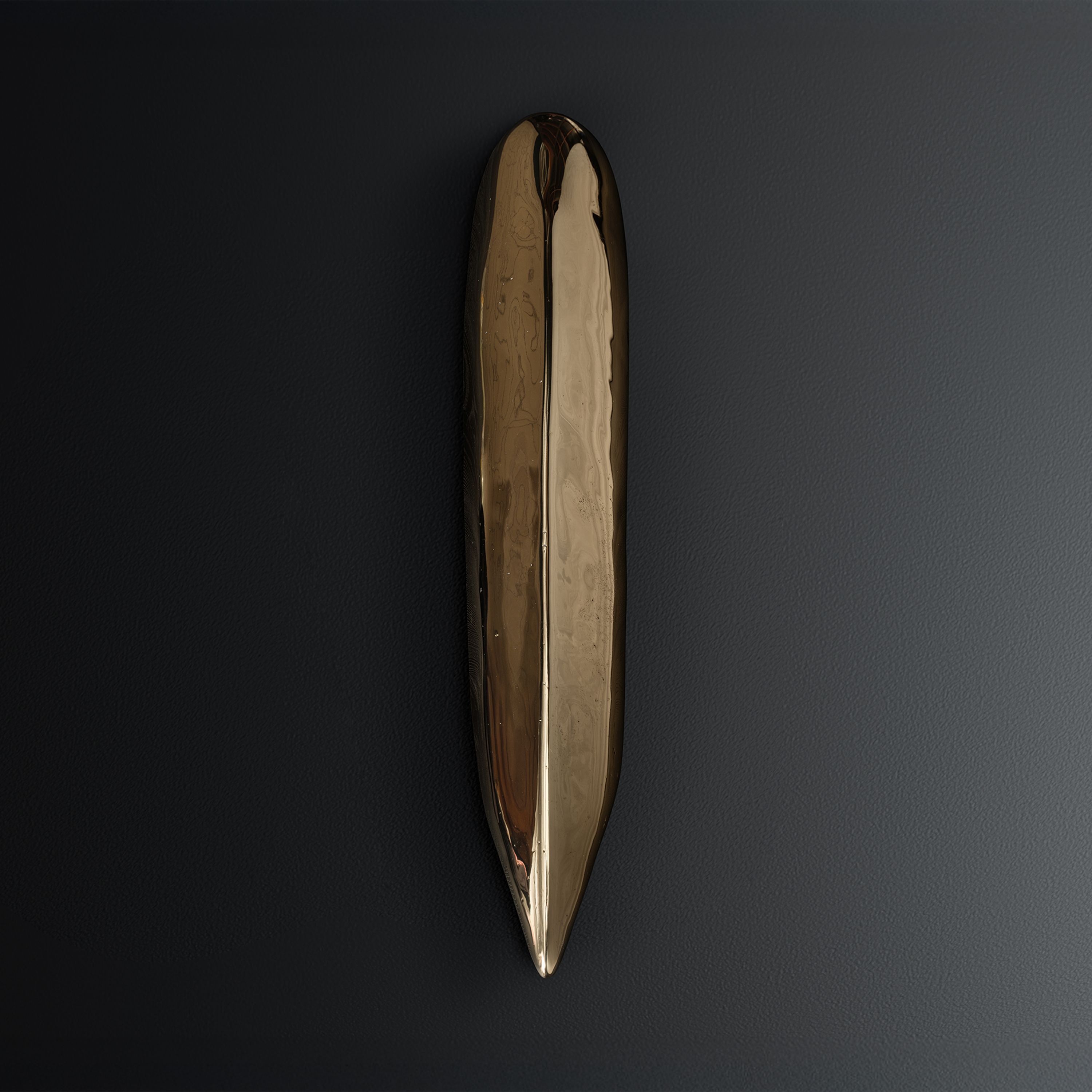 Maison Integre Ateliers Courbet Ambre Jarno Leaf Sconce Mirrored