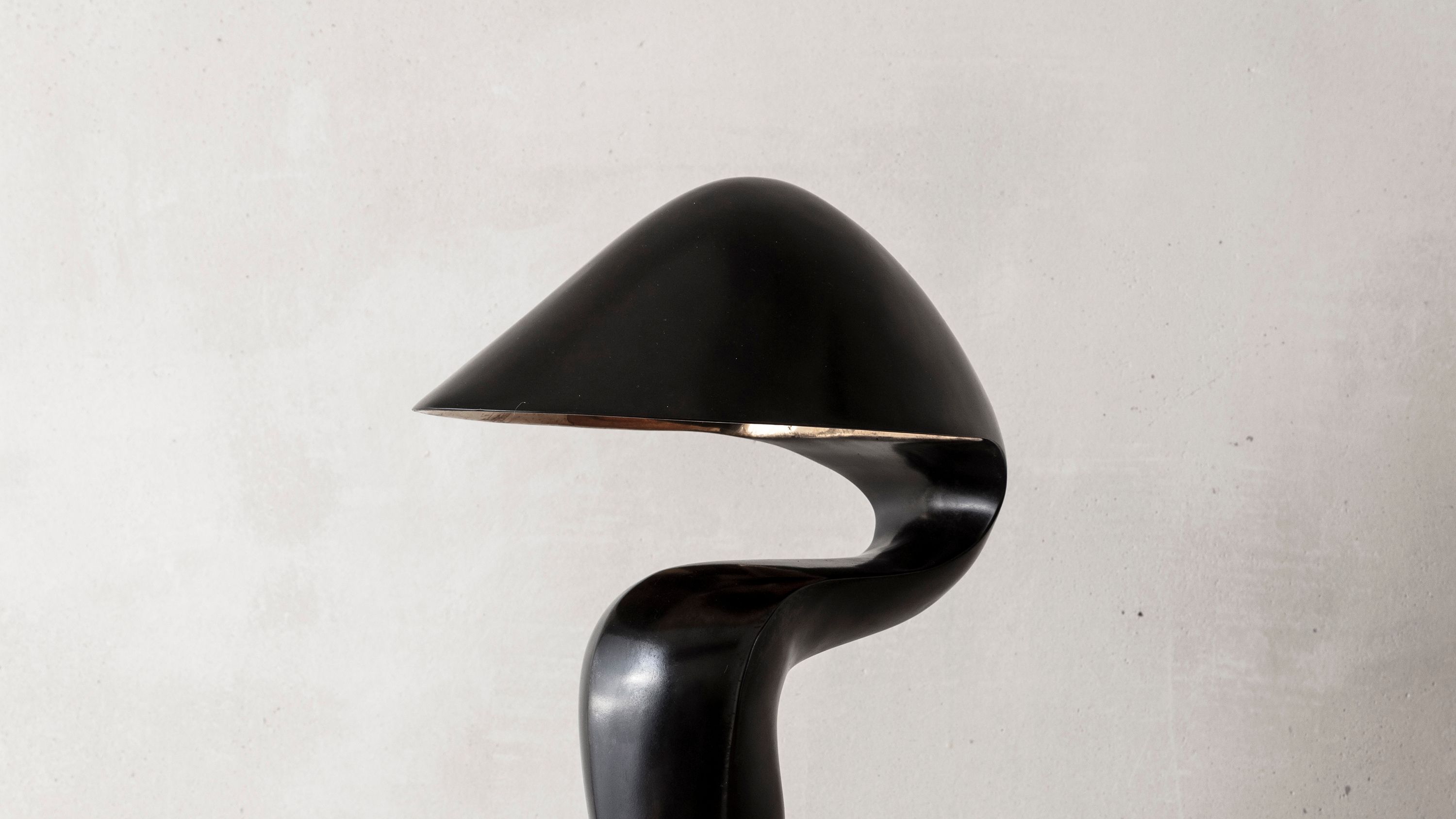 Michel Amar Lamps Ateliers Courbet — Bronze Swan