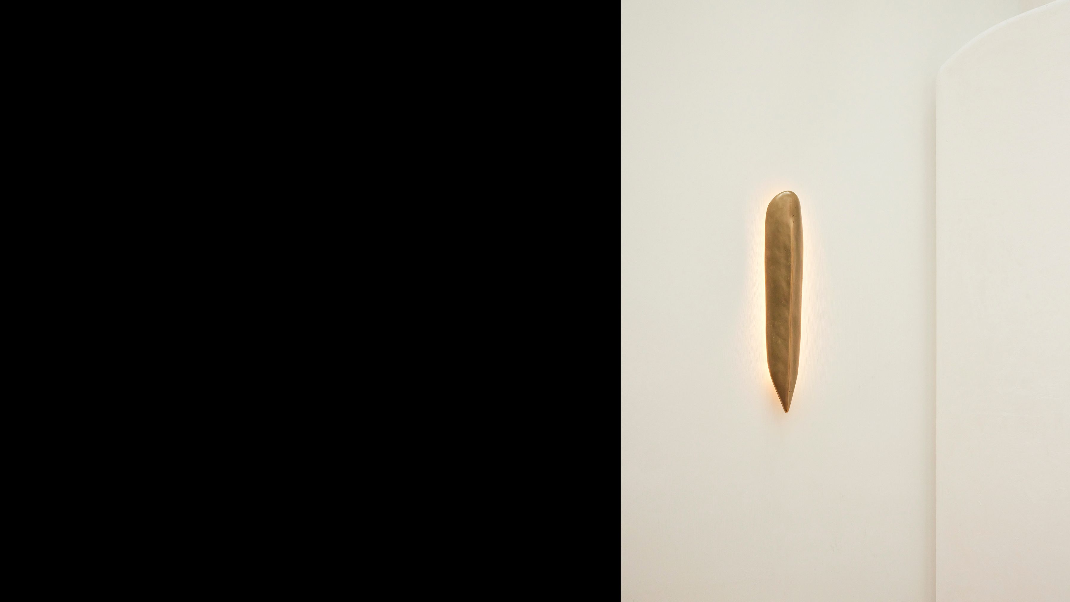 Maison Integre Ateliers Courbet Ambre Jarno Leaf Sconce Matte