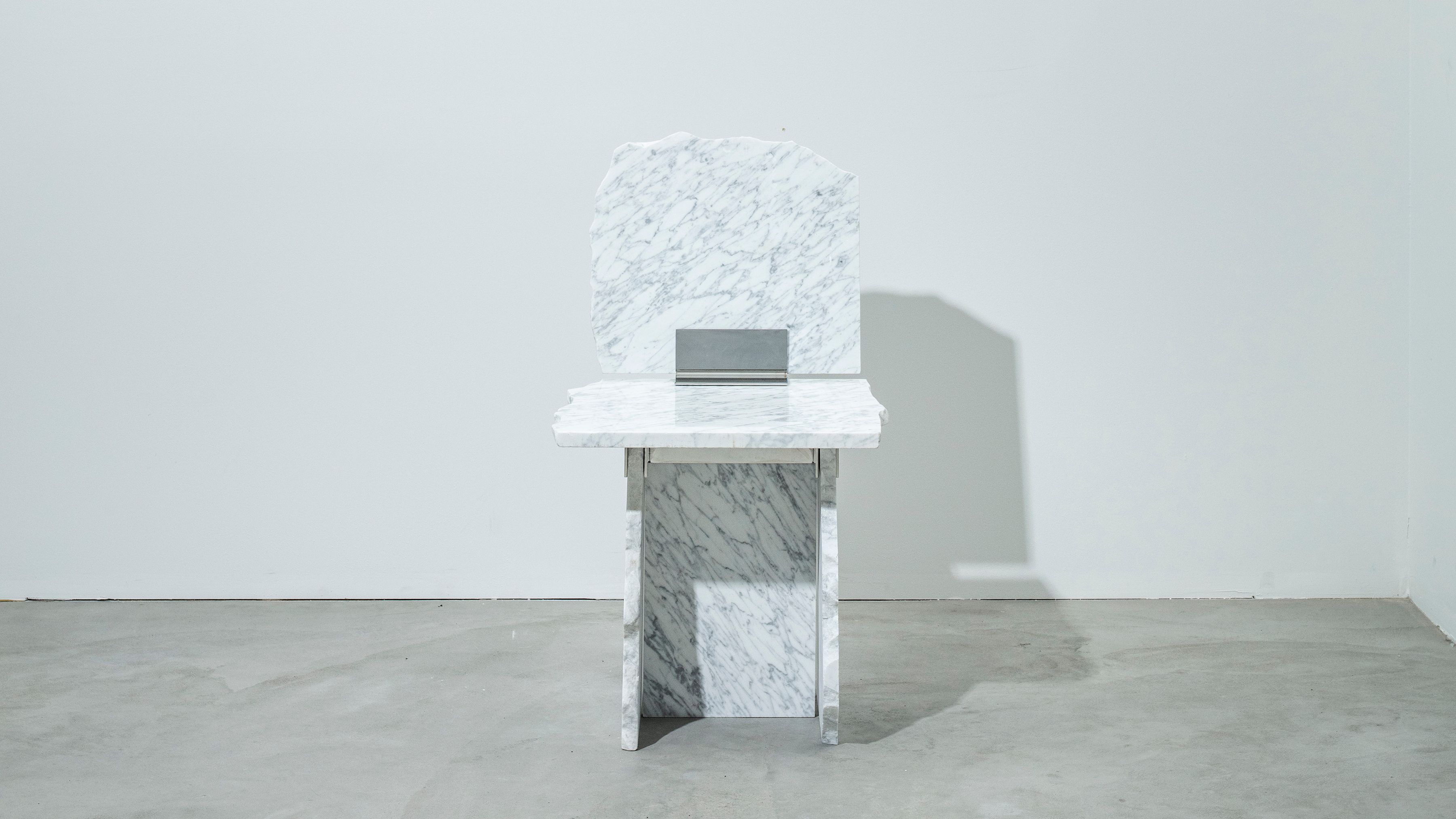 AtMa Ateliers Courbet Japanese Refurbished Marble Chair Sur+PLUS
