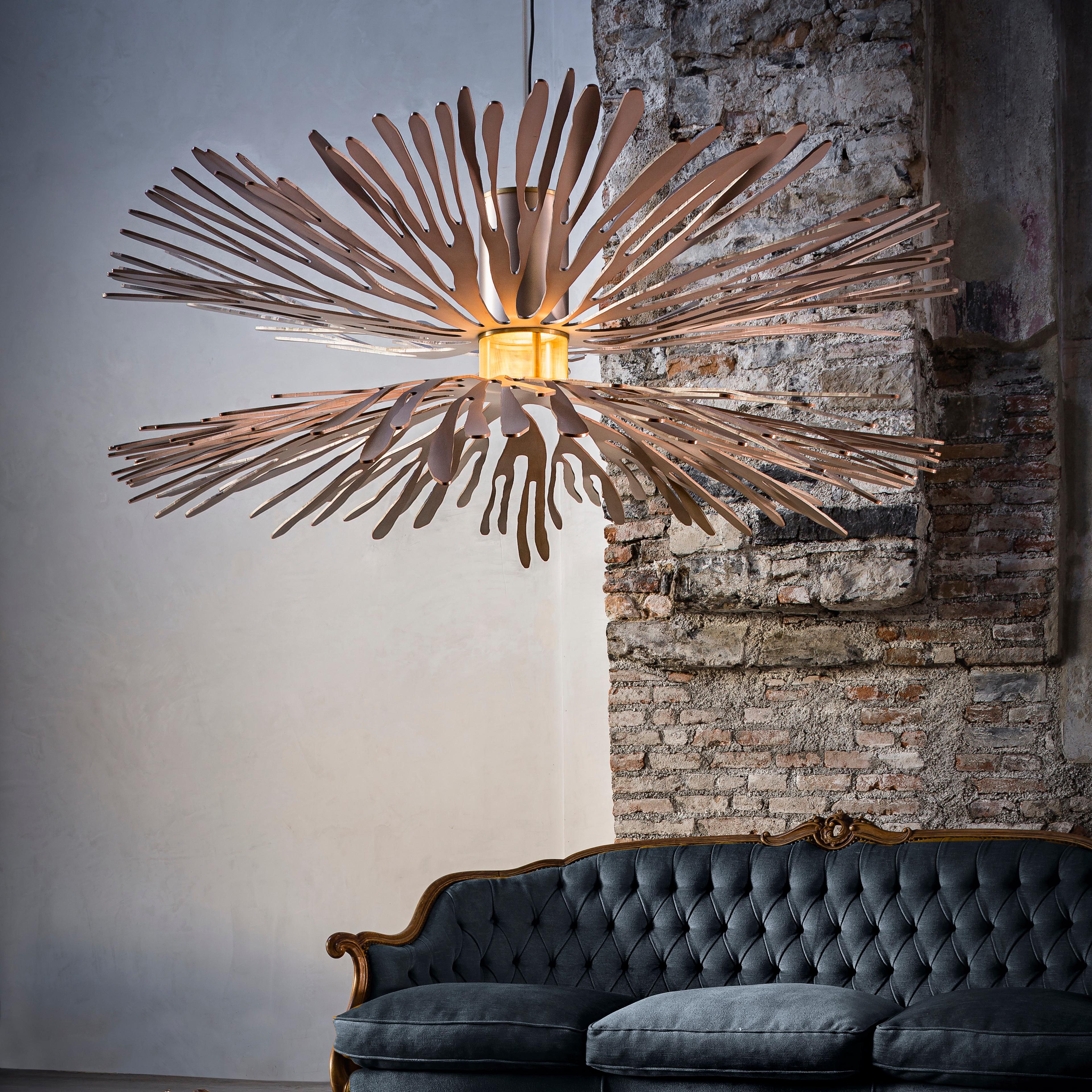 Gianluca Pacchioni Ateliers Courbet Anemone Lighting Ceiling Lights