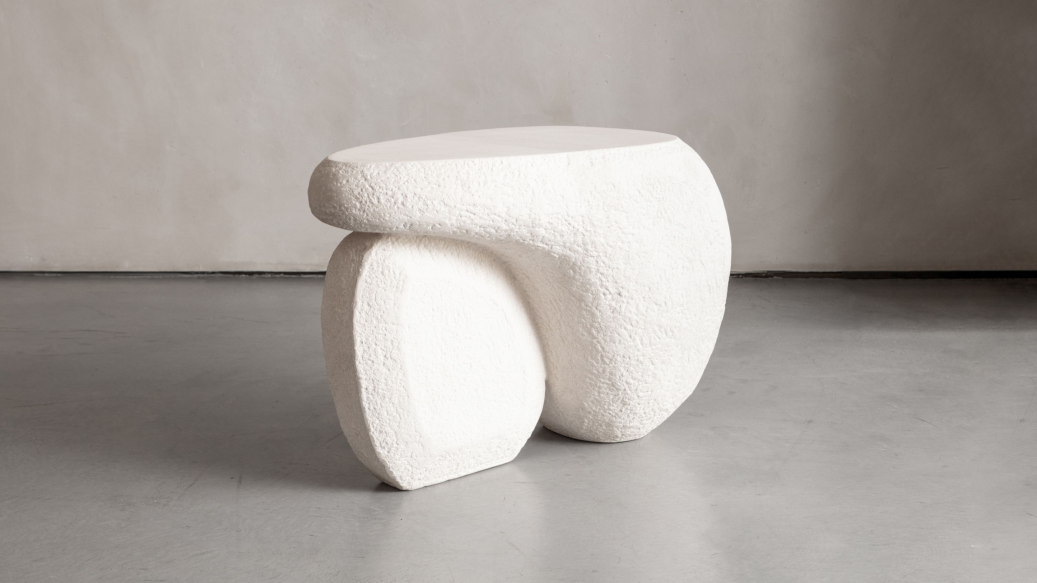 Ateliers Courbet Mauro Mori The Listener Limestone Table