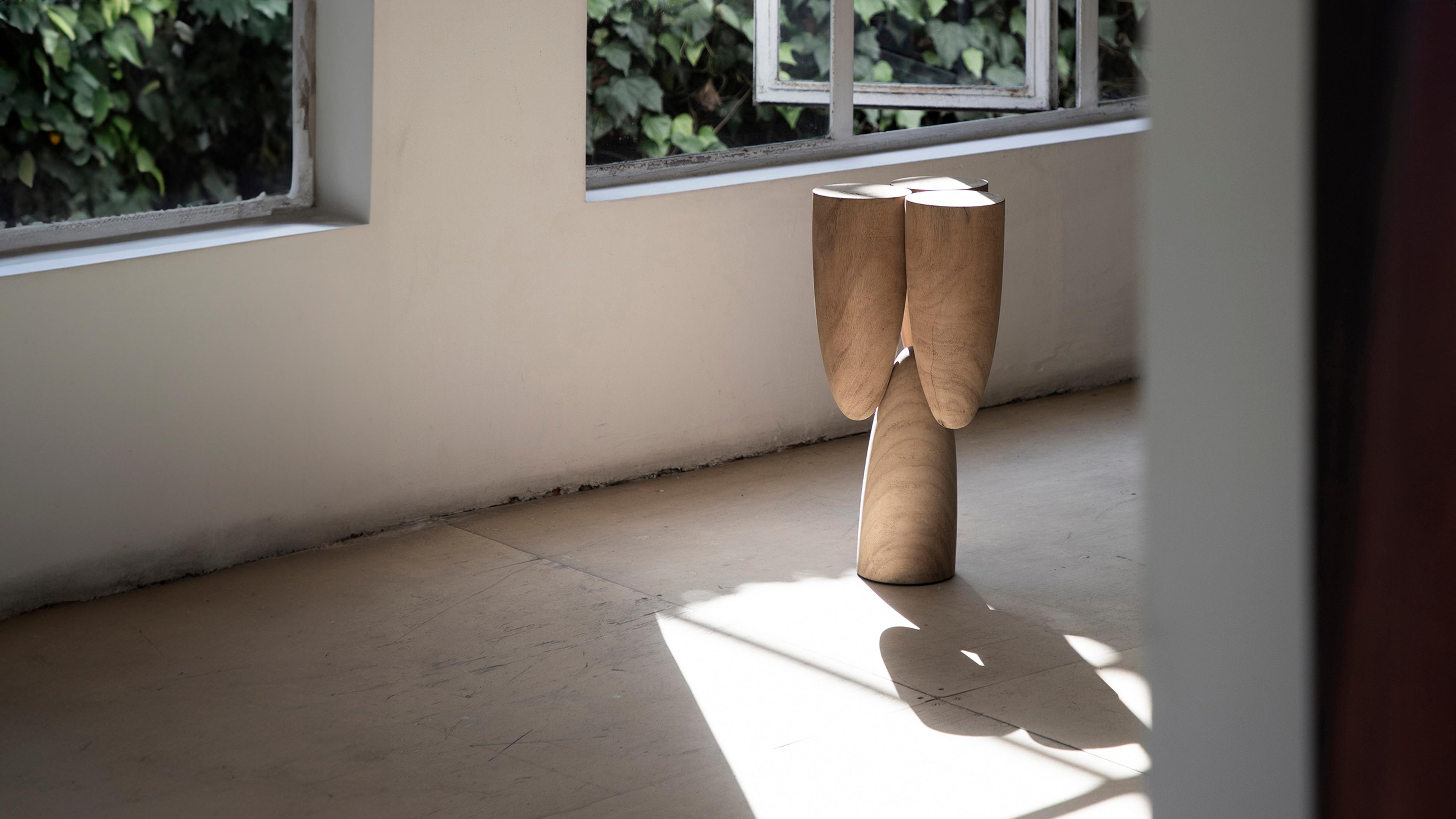 EWE Studio Ateliers Courbet Copal Side Table I Wood