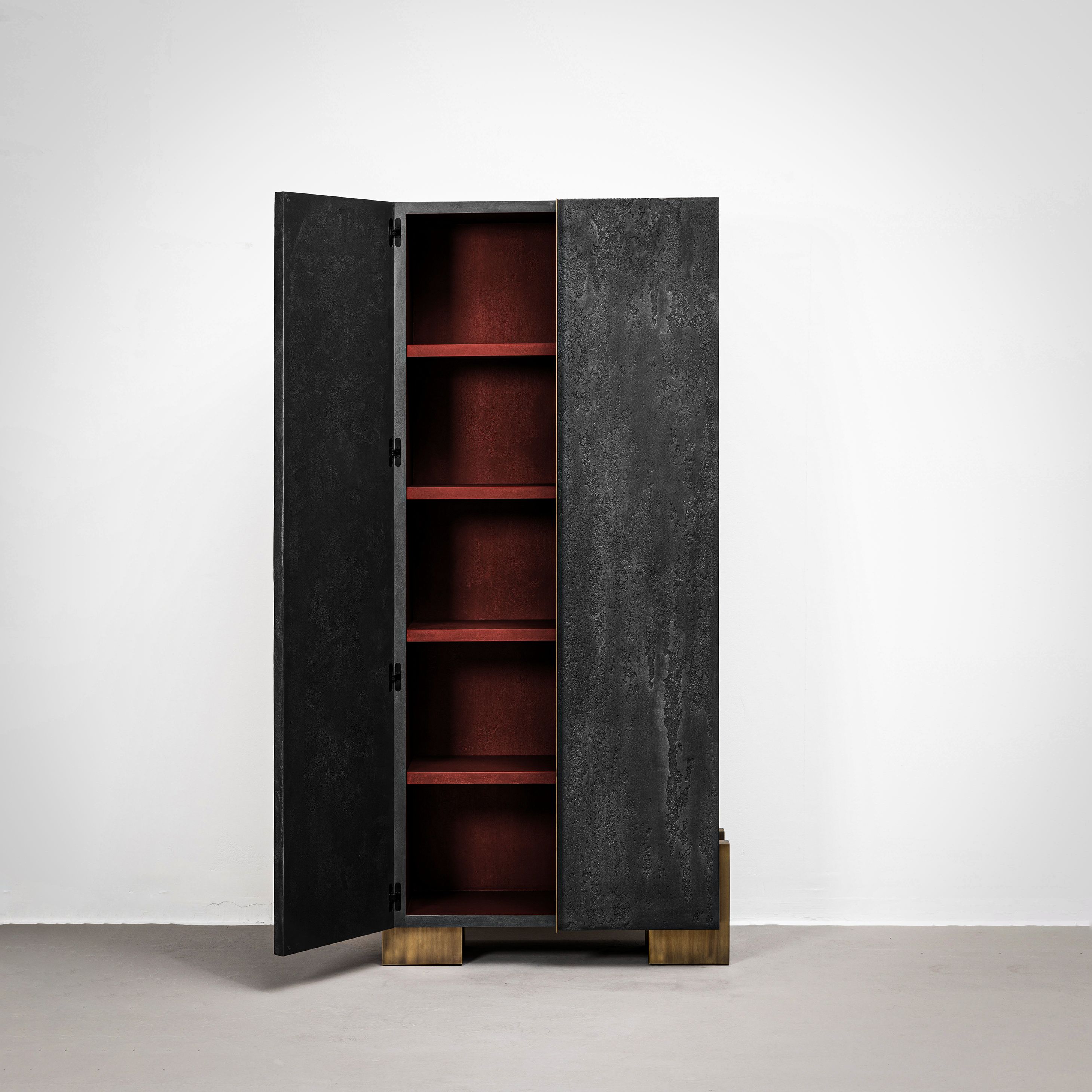 Pierre Bonnefille Ateliers Courbet Armoire Bloc Carbone