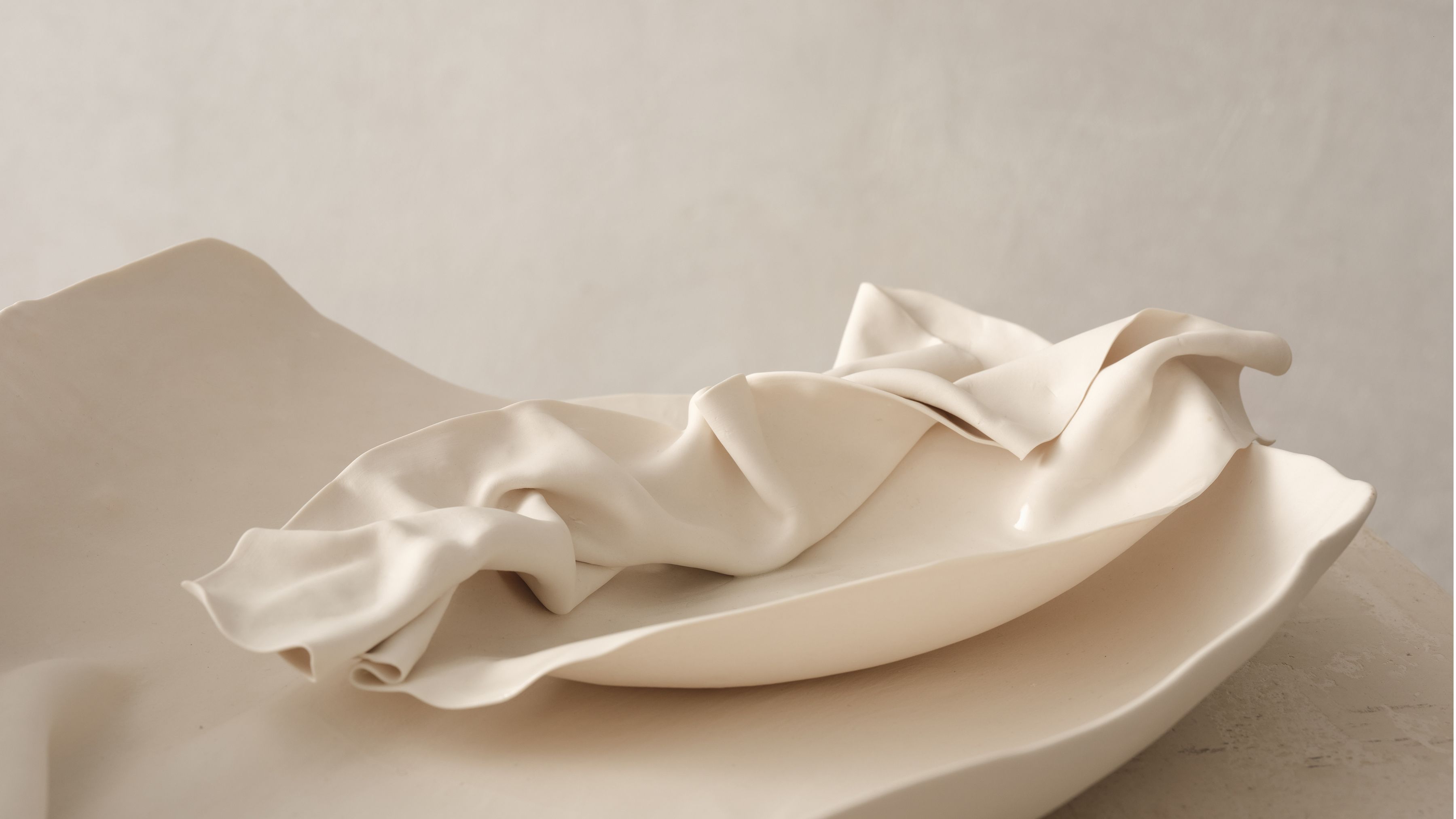 Iris Nesher Ateliers Courbet Porcelain Ceramic Centerpiece