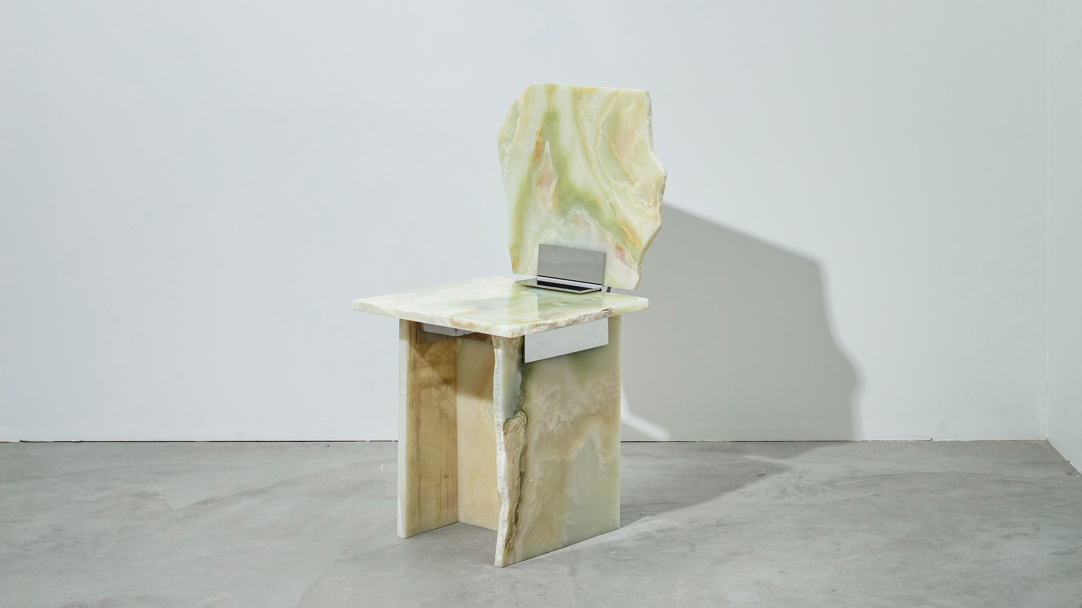 AtMa Ateliers Courbet Japanese Refurbished Marble Chair Sur+PLUS