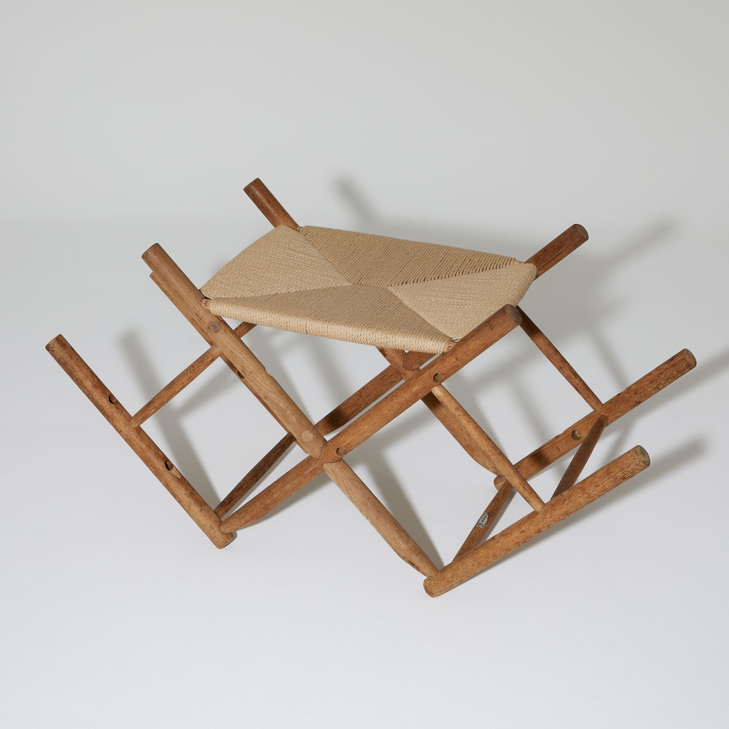 AtMa J39.5 Ateliers Courbet Japanese Design Wood Chair Upside Down