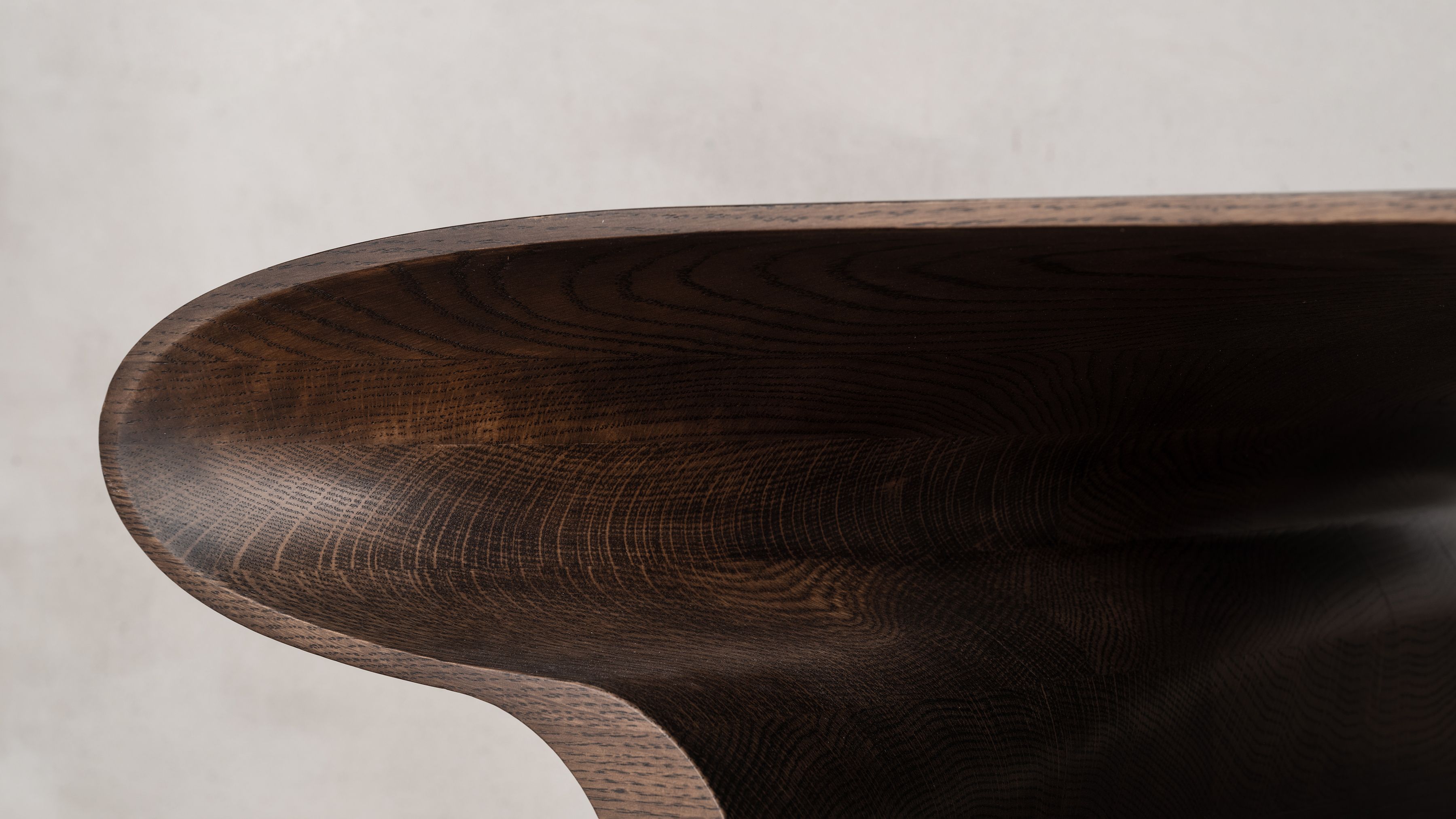 Bodo Sperlein and Ateliers Courbet present the Contour line Coffee Table Handcrafted in Wood in Europe