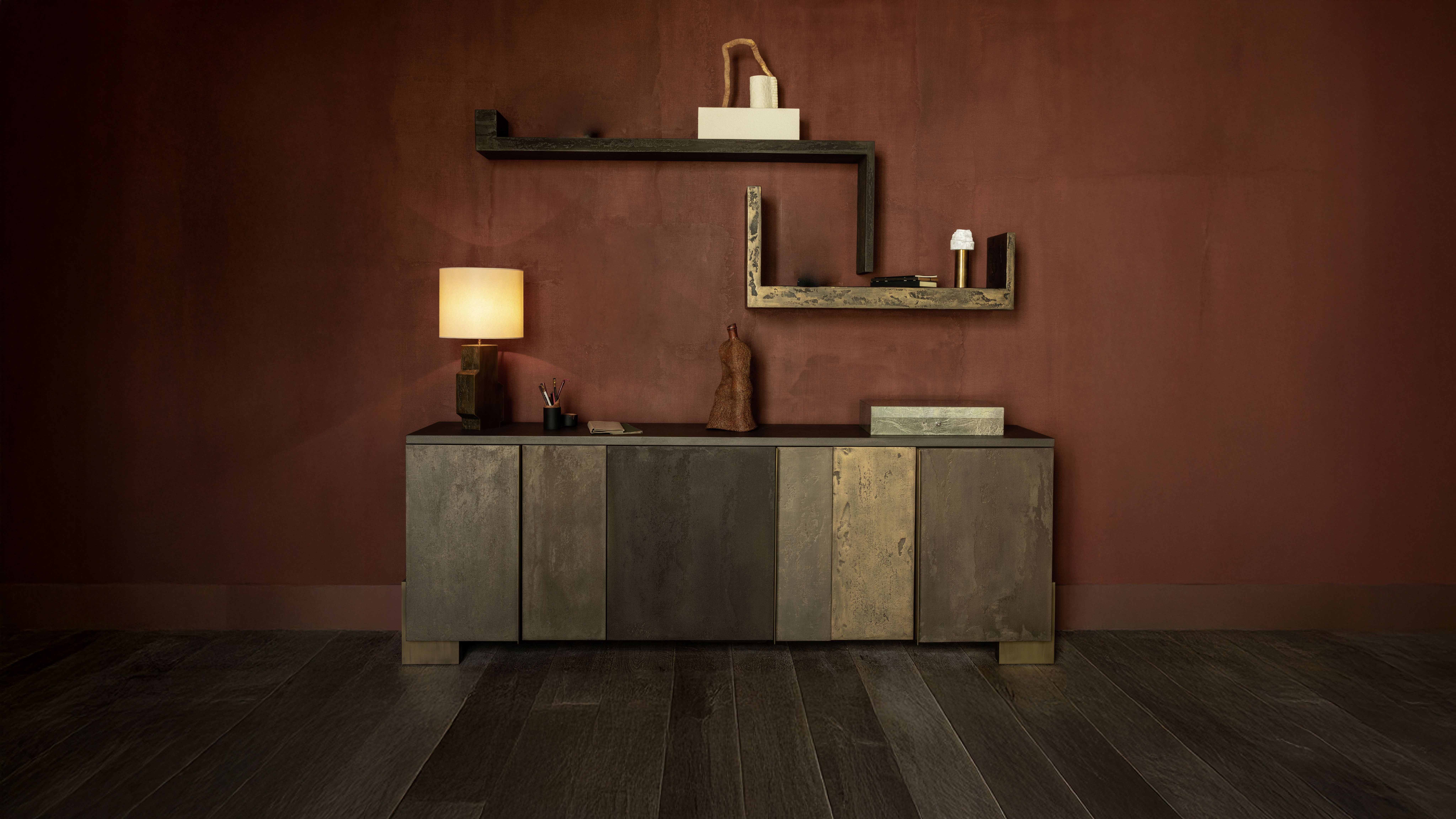 Pierre Bonnefille Ateliers Courbet Enfilade Bloc Partitions Bronze