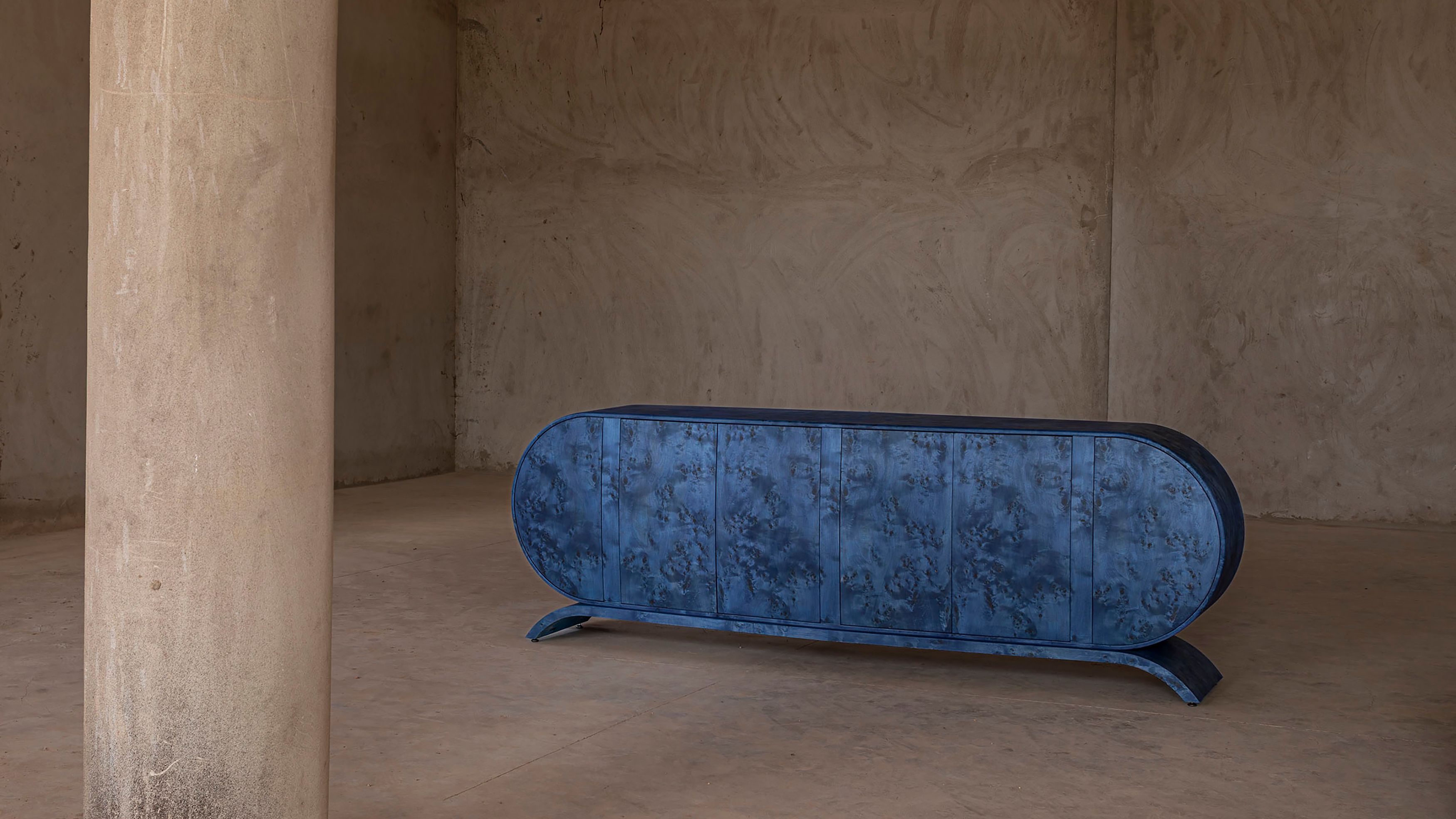 Ateliers Courbet Hamza Kadiri Blue Credenza 040919