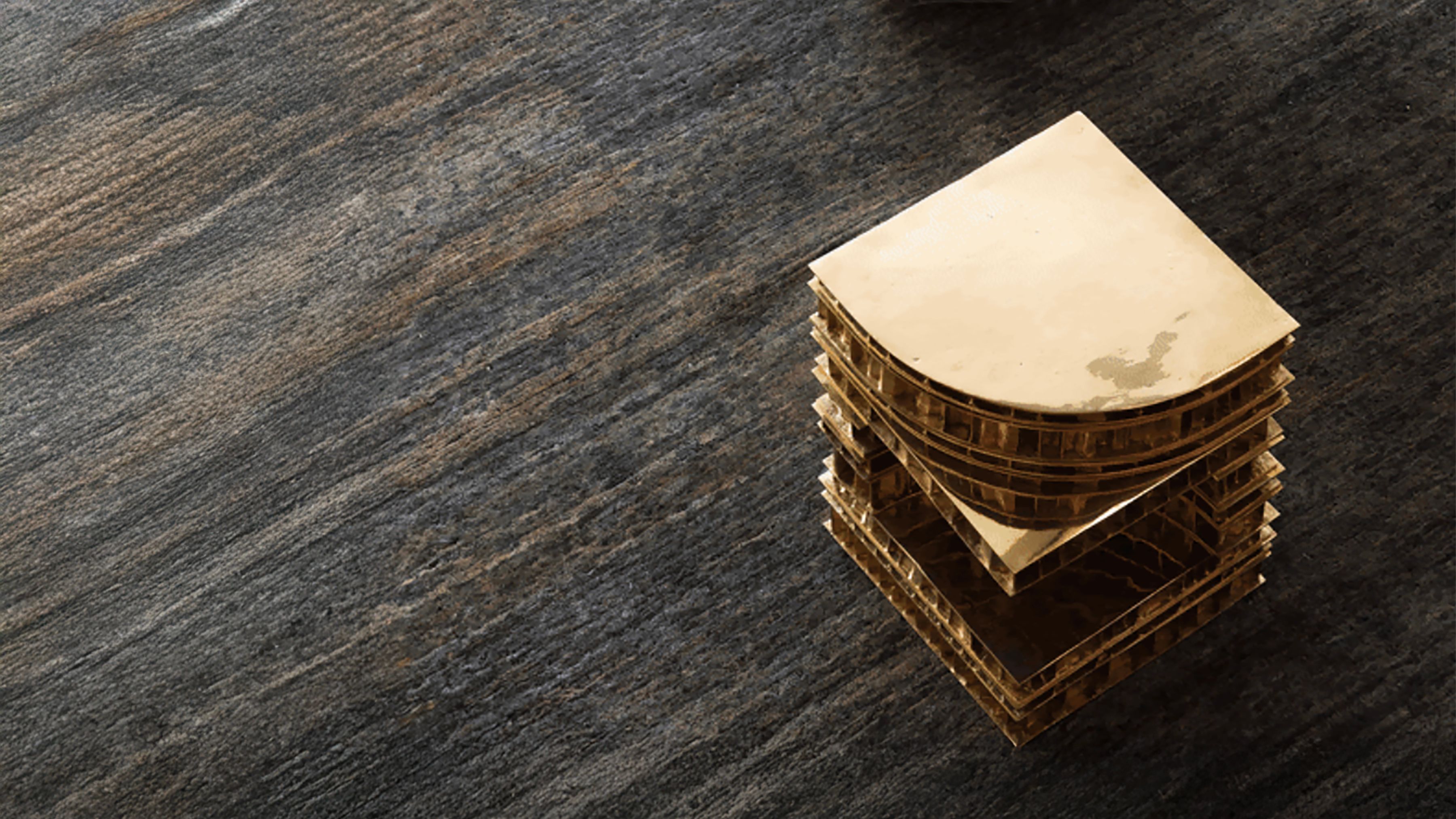 Ateliers Courbet Hector Esrawe Design Gear Table Bronze