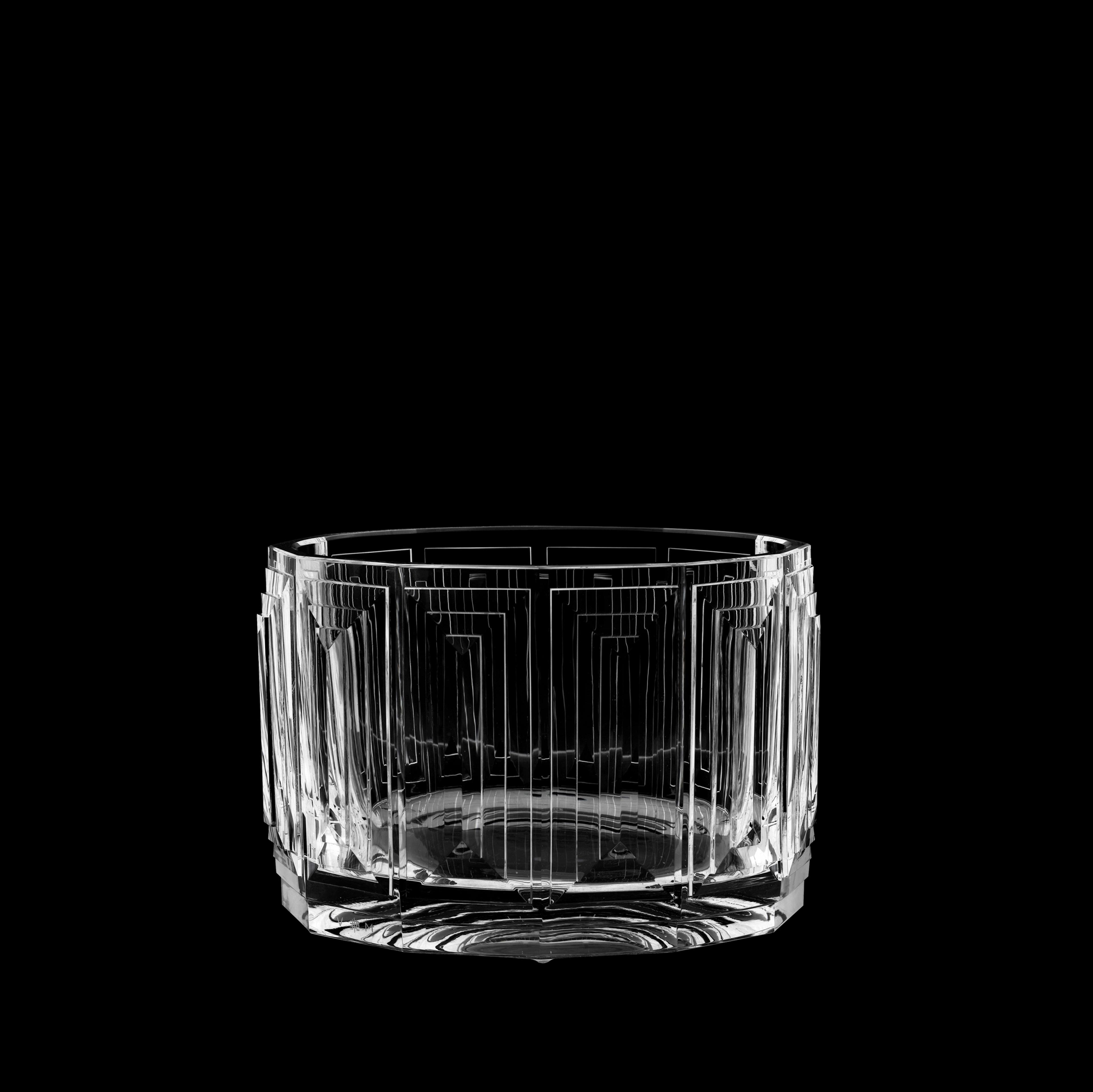 Lobmeyr Ateliers Courbet Josef Hoffmann Glass Centerpiece