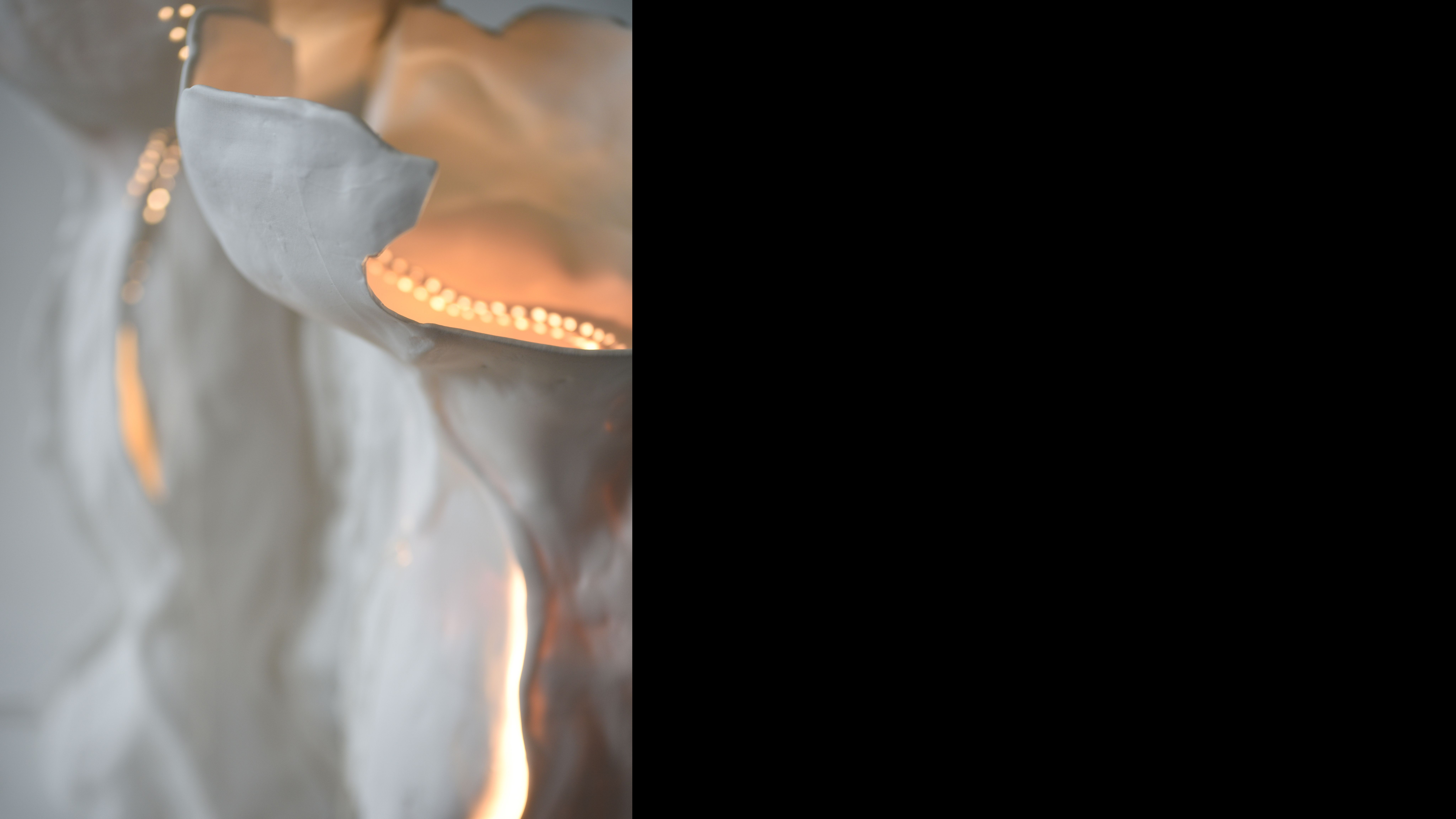 Iris Nesher Ateliers Courbet Porcelain Ceramic Lamp