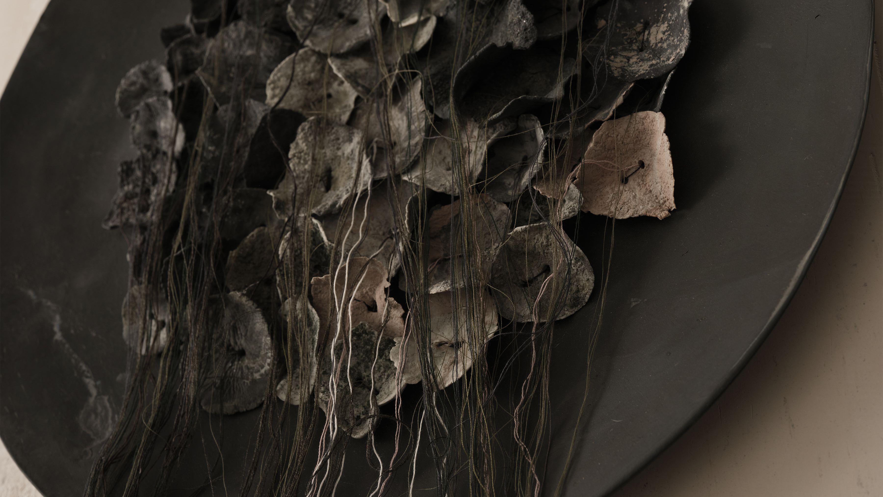 Iris Nesher Ateliers Courbet Porcelain Ceramic Wall Plate