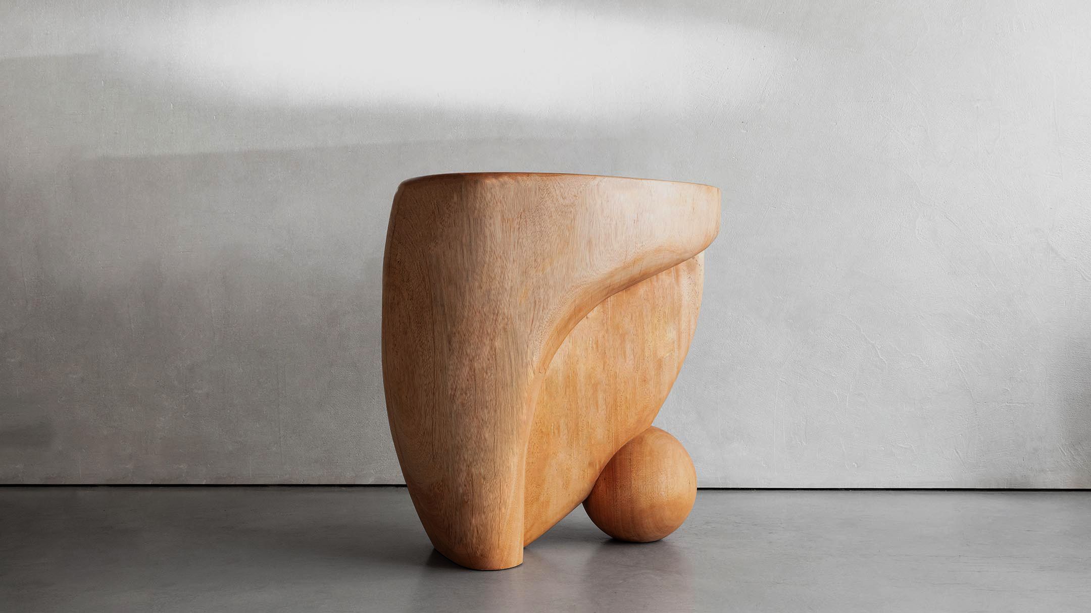 Ateliers Courbet Mauro Mori Figlio Di Audiface Wood Console