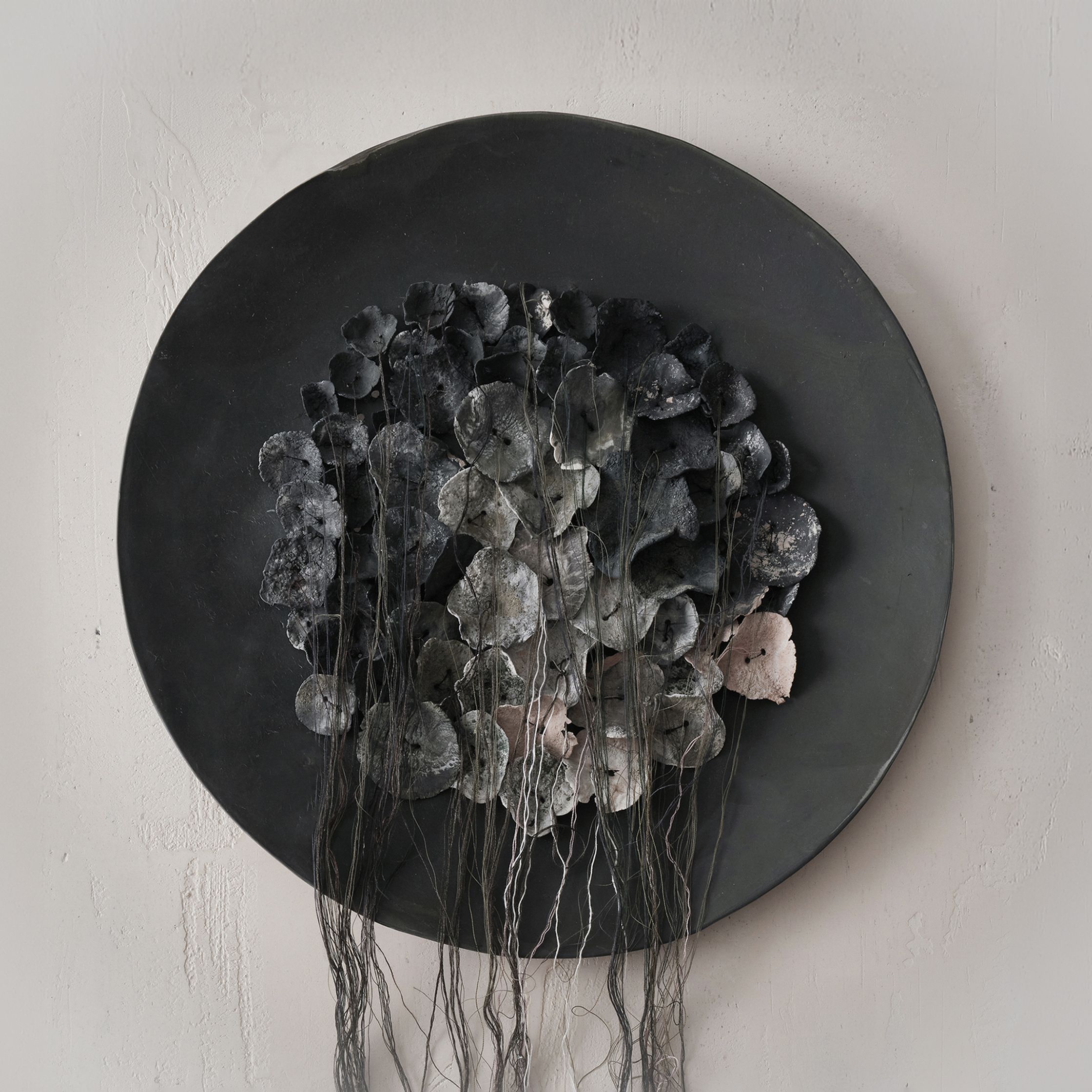 Iris Nesher Ateliers Courbet Porcelain Ceramic Wall Plate