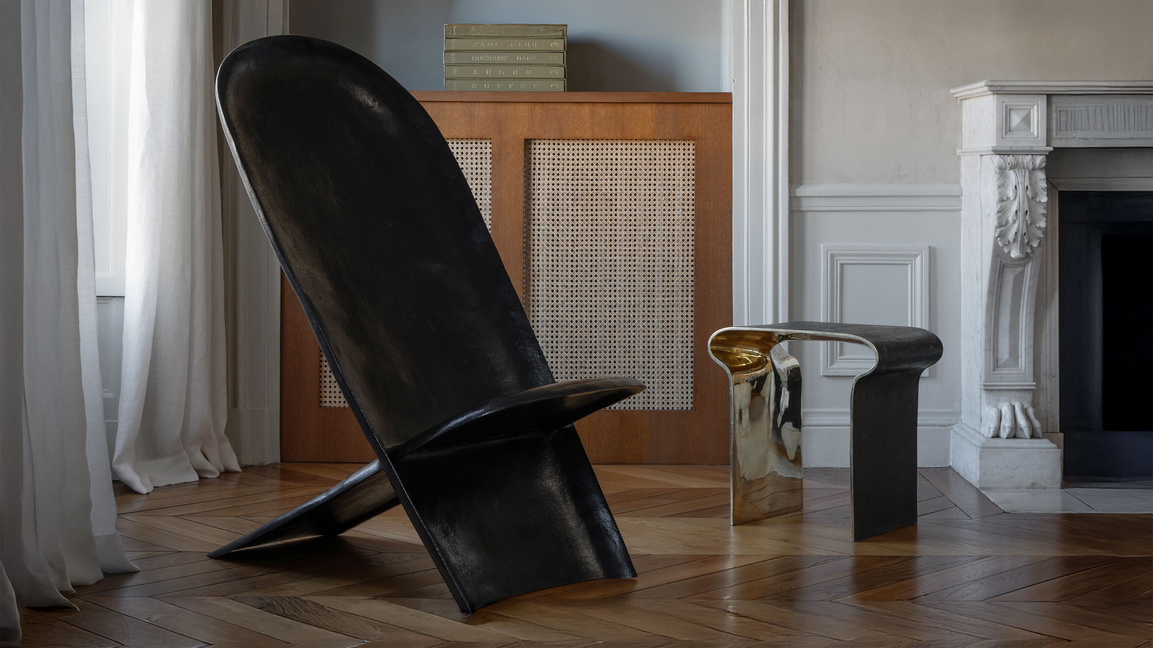 Maison Integre Ateliers Courbet Palabre Black Chaise
